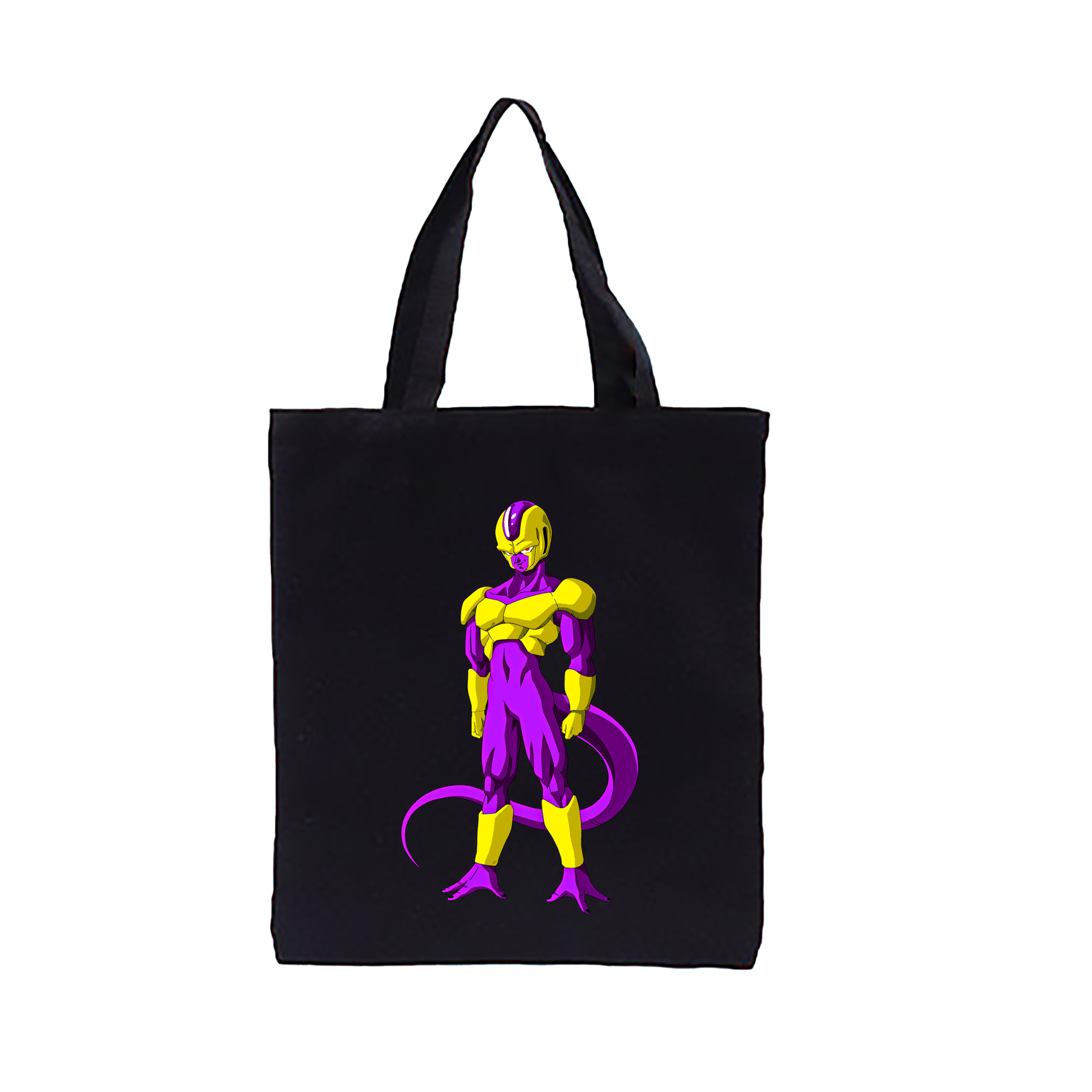 （画像用） ドラゴンボール フリーザ DRAGON BALL Frieza 縦型キャンバス生地手提げバッグ　トートバッグ
