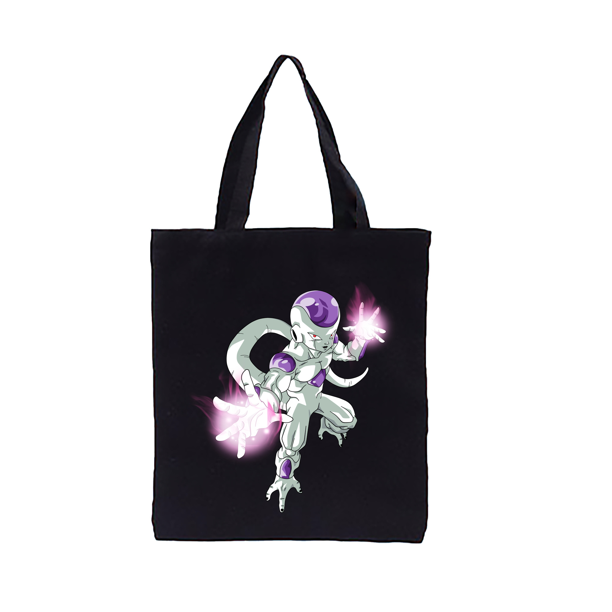 （画像用） ドラゴンボール フリーザ DRAGON BALL Frieza 縦型キャンバス生地手提げバッグ　トートバッグ