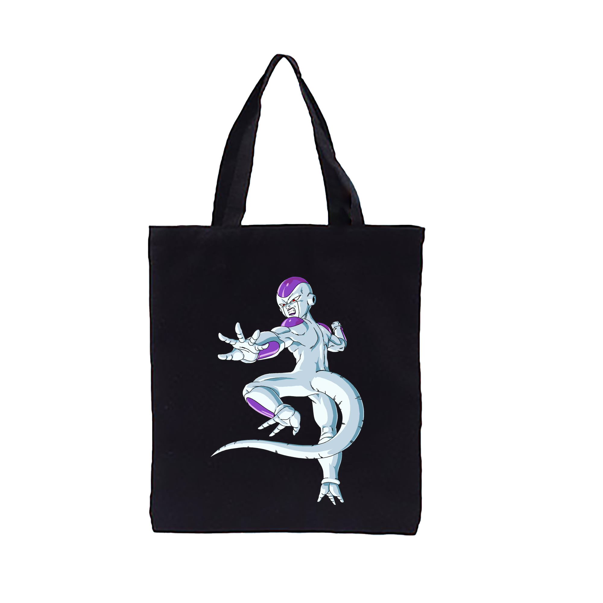 （画像用） ドラゴンボール フリーザ DRAGON BALL Frieza 縦型キャンバス生地手提げバッグ　トートバッグ