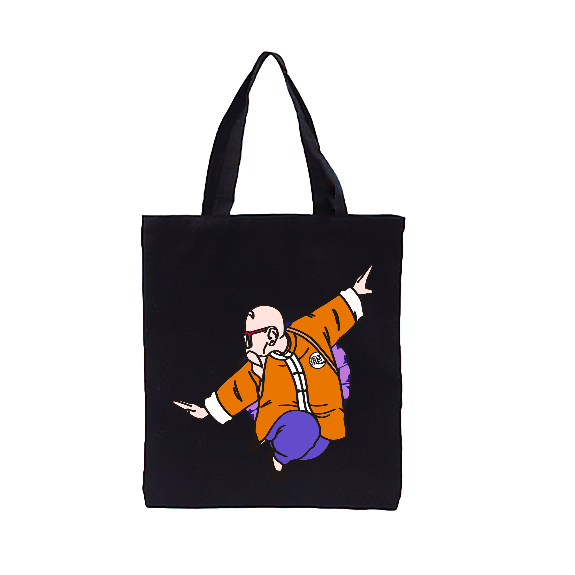 （画像用） ドラゴンボール 亀仙人（かめせんにん） DRAGON BALL Master Roshi Kame Sennin 縦型キャンバス生地手提げバッグ　トートバッグ