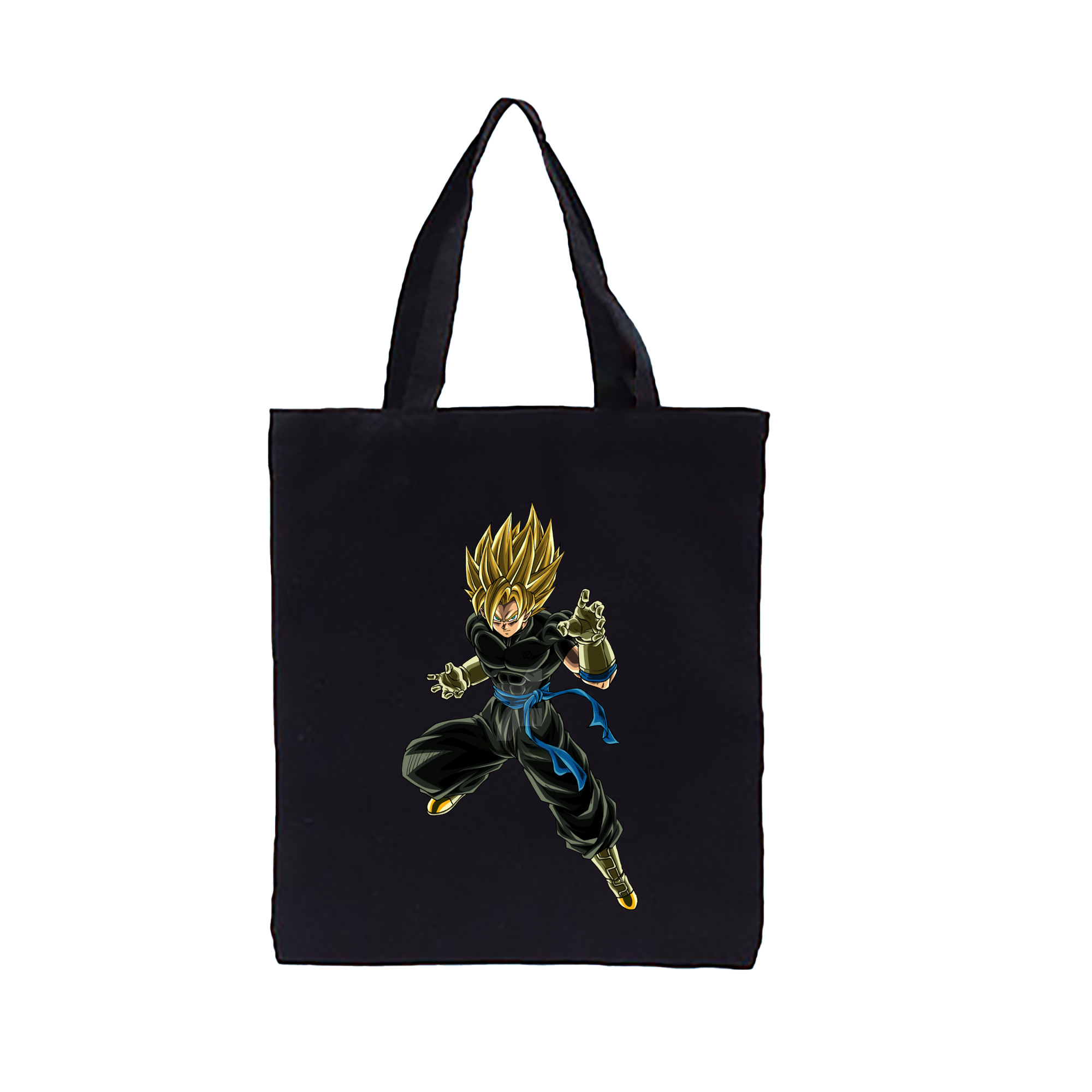 （画像用） ドラゴンボール ベジット DRAGON BALL Vegetto 縦型キャンバス生地手提げバッグ　トートバッグ