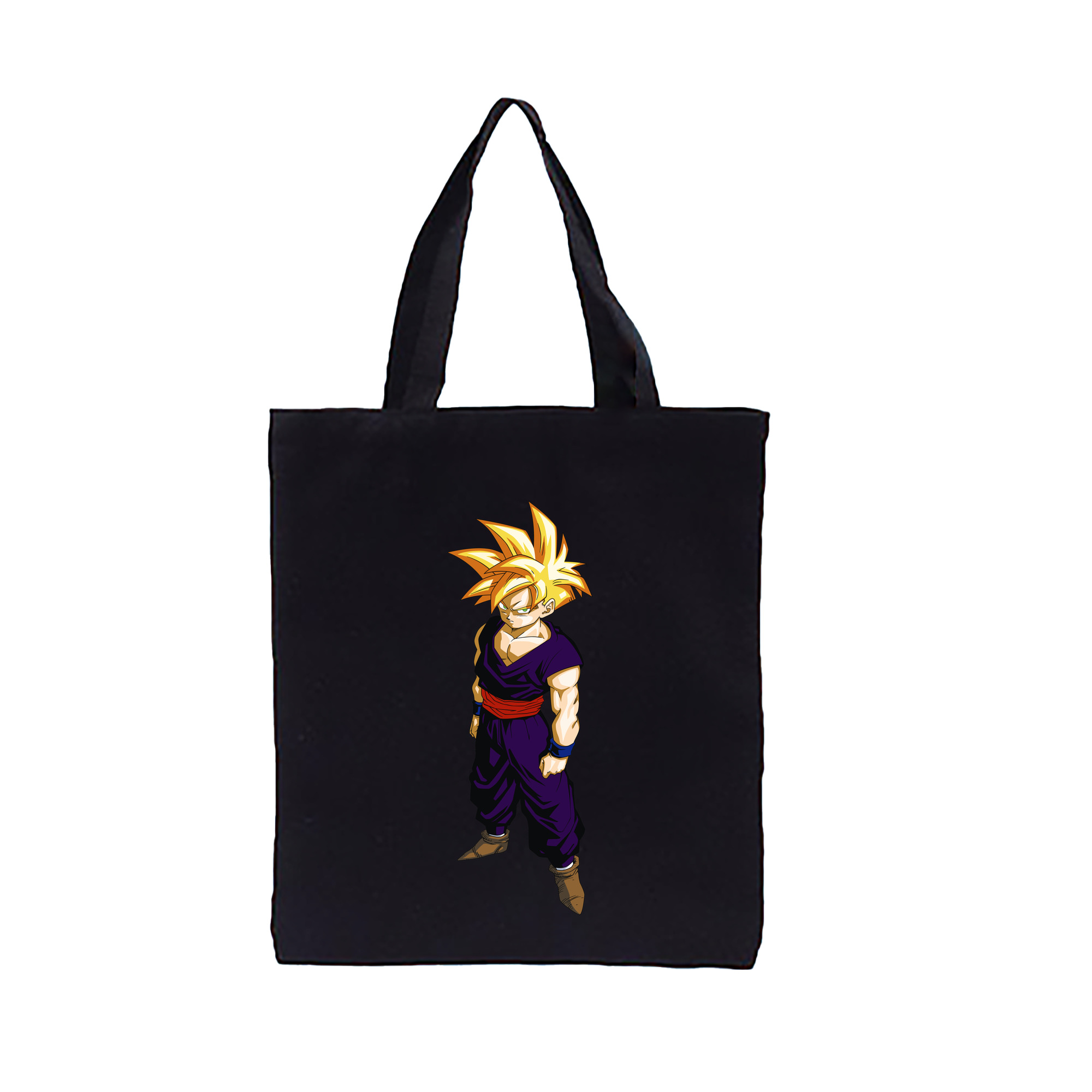 （画像用） ドラゴンボール ベジット DRAGON BALL Vegetto 縦型キャンバス生地手提げバッグ　トートバッグ