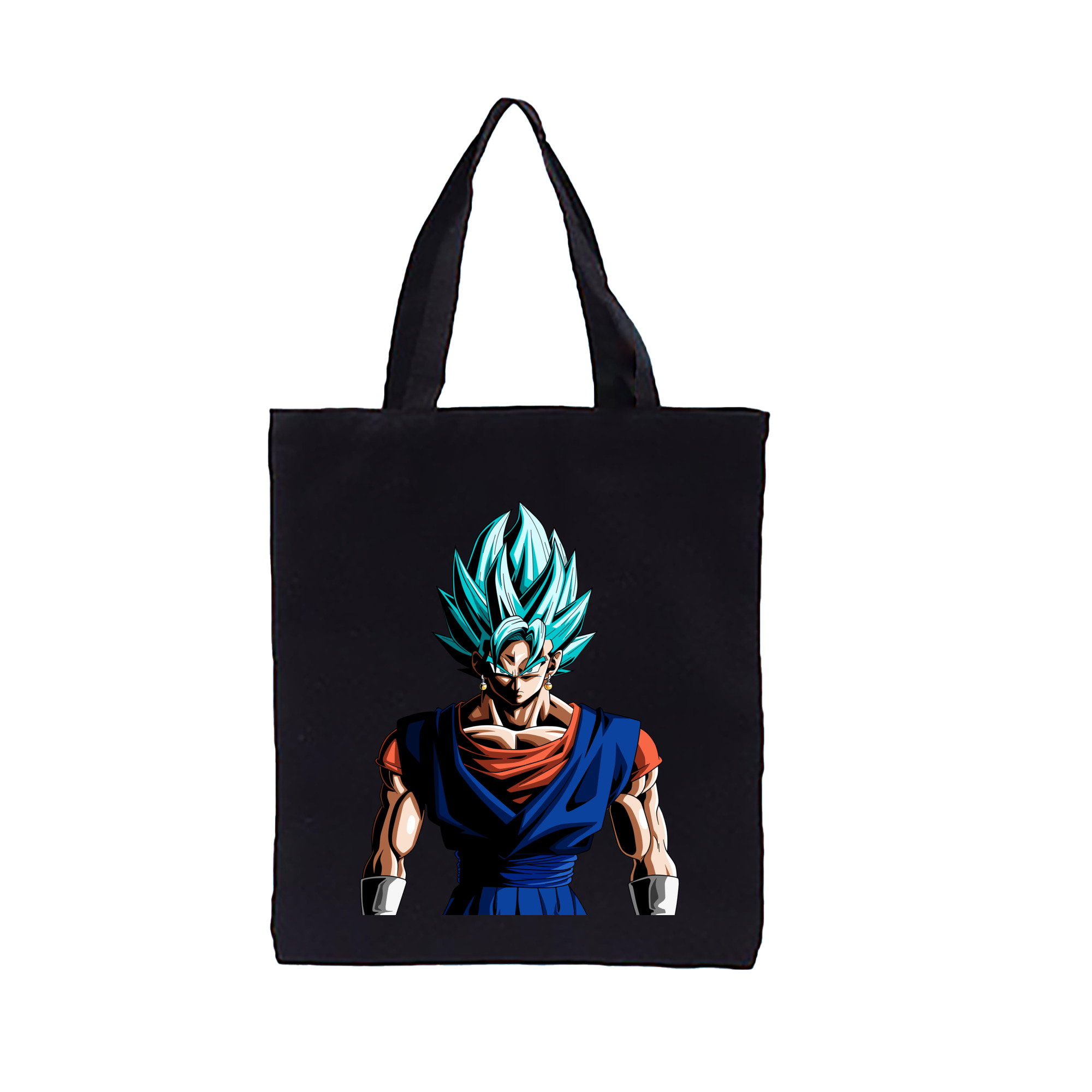 （画像用） ドラゴンボール ベジット DRAGON BALL Vegetto 縦型キャンバス生地手提げバッグ　トートバッグ