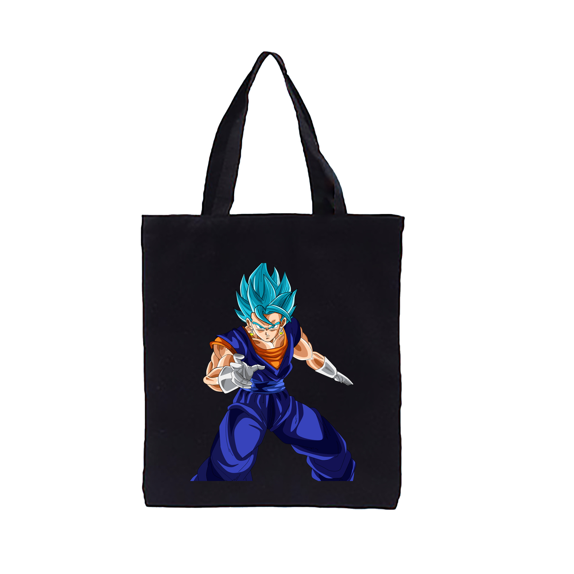 （画像用） ドラゴンボール ベジット DRAGON BALL Vegetto 縦型キャンバス生地手提げバッグ　トートバッグ