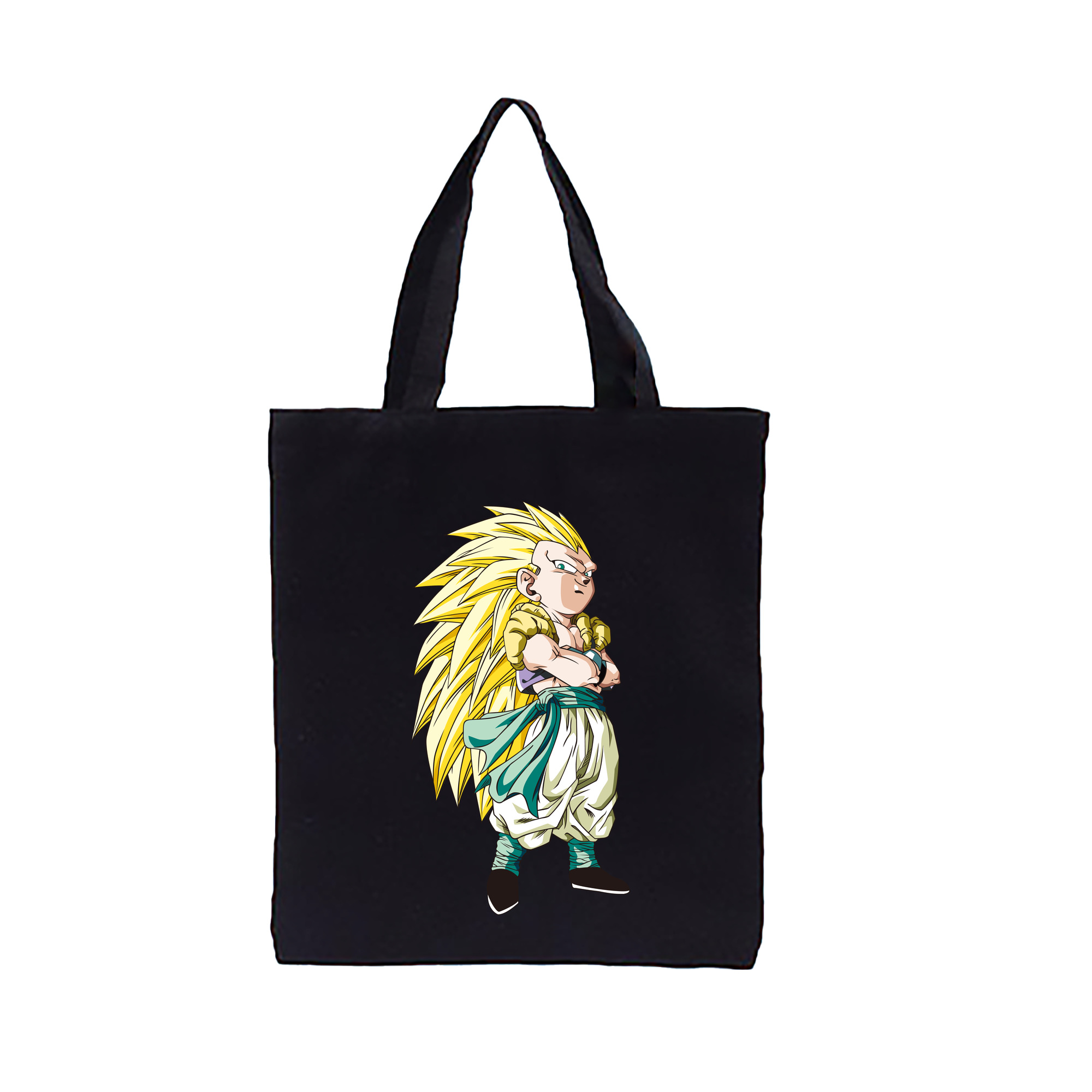 （画像用） ドラゴンボール ベジット DRAGON BALL Vegetto 縦型キャンバス生地手提げバッグ　トートバッグ