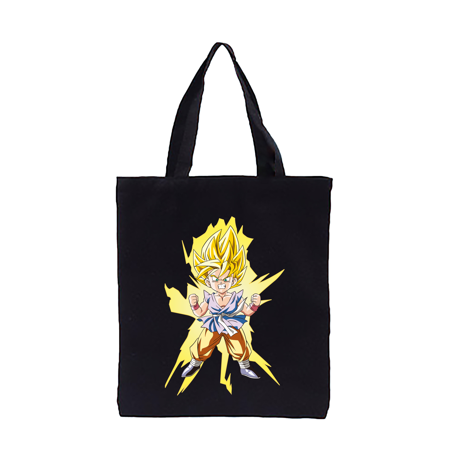 （画像用） ドラゴンボール ベジット DRAGON BALL Vegetto 縦型キャンバス生地手提げバッグ　トートバッグ