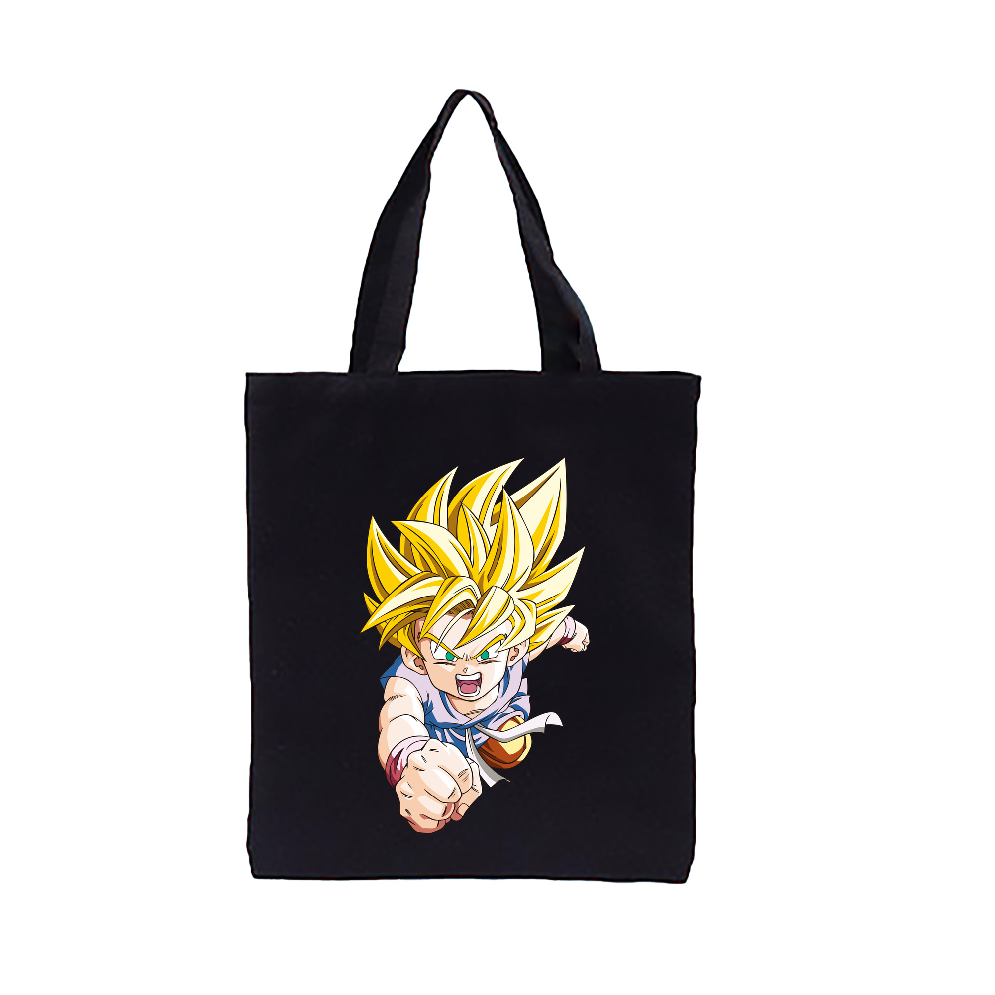 （画像用） ドラゴンボール ベジット DRAGON BALL Vegetto 縦型キャンバス生地手提げバッグ　トートバッグ