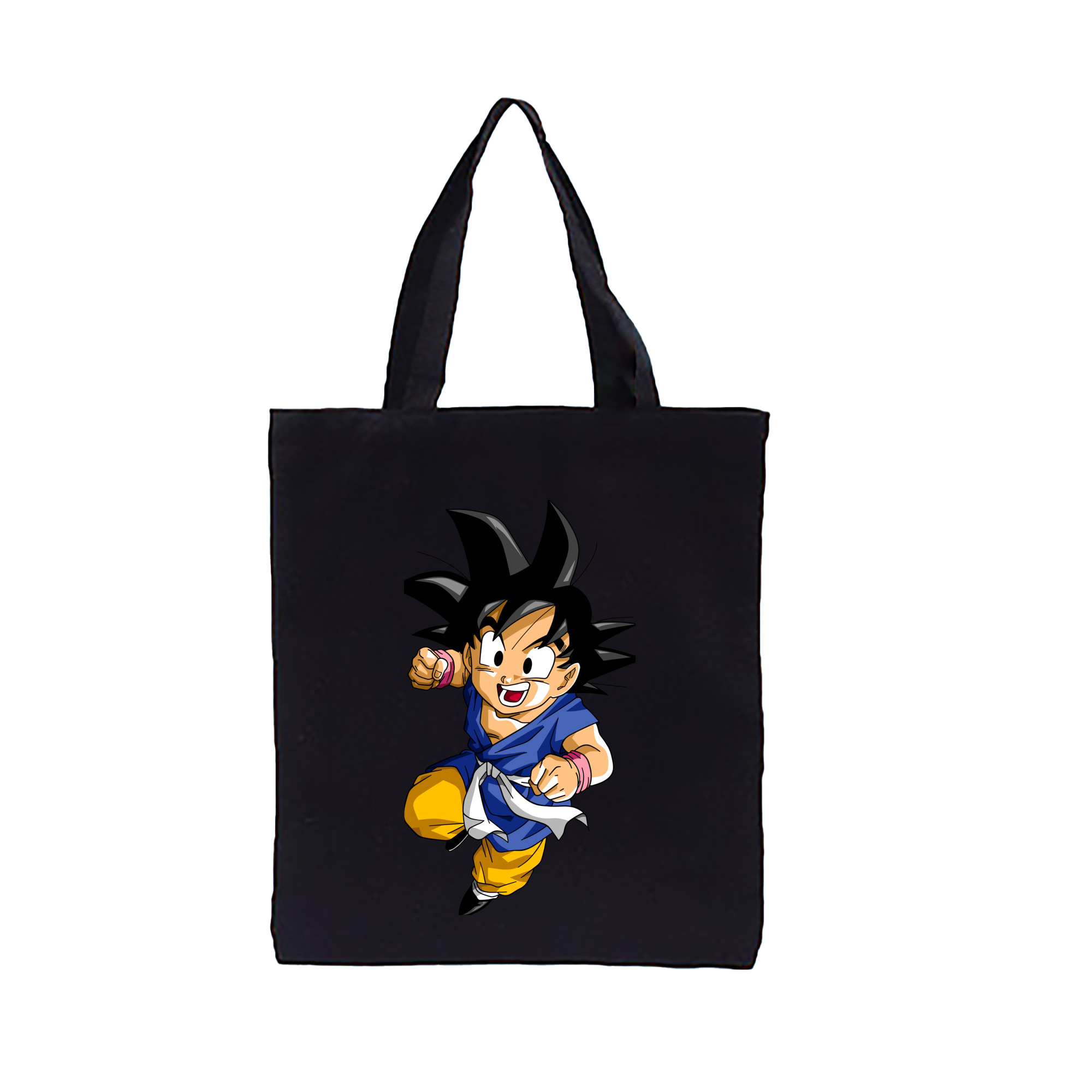 （画像用） ドラゴンボール 孫悟天 そん ごてん DRAGON BALL Son Goten 縦型キャンバス生地手提げバッグ　トートバッグ