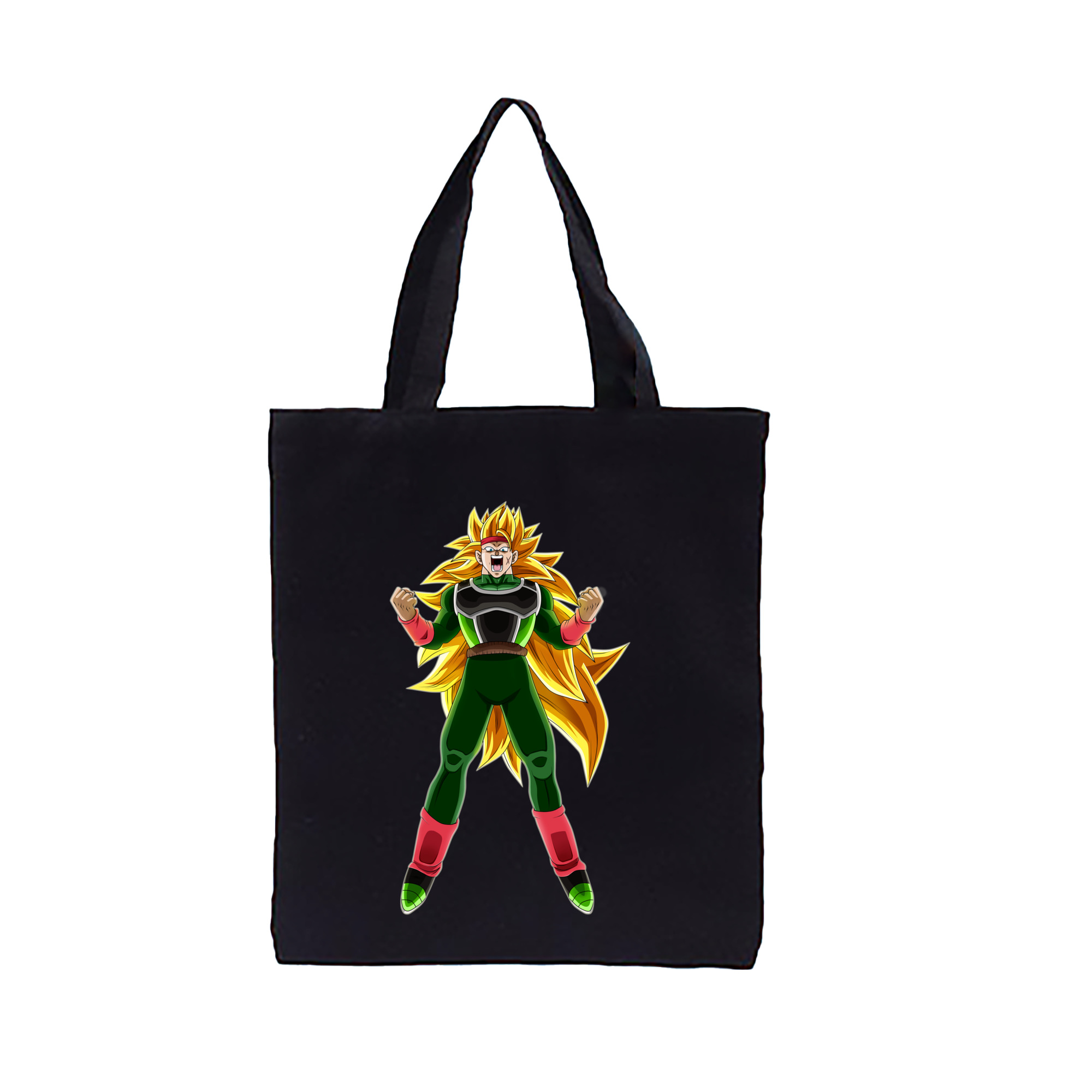 （画像用） ドラゴンボール ブロリー DRAGON BALL Broli 縦型キャンバス生地手提げバッグ　トートバッグ