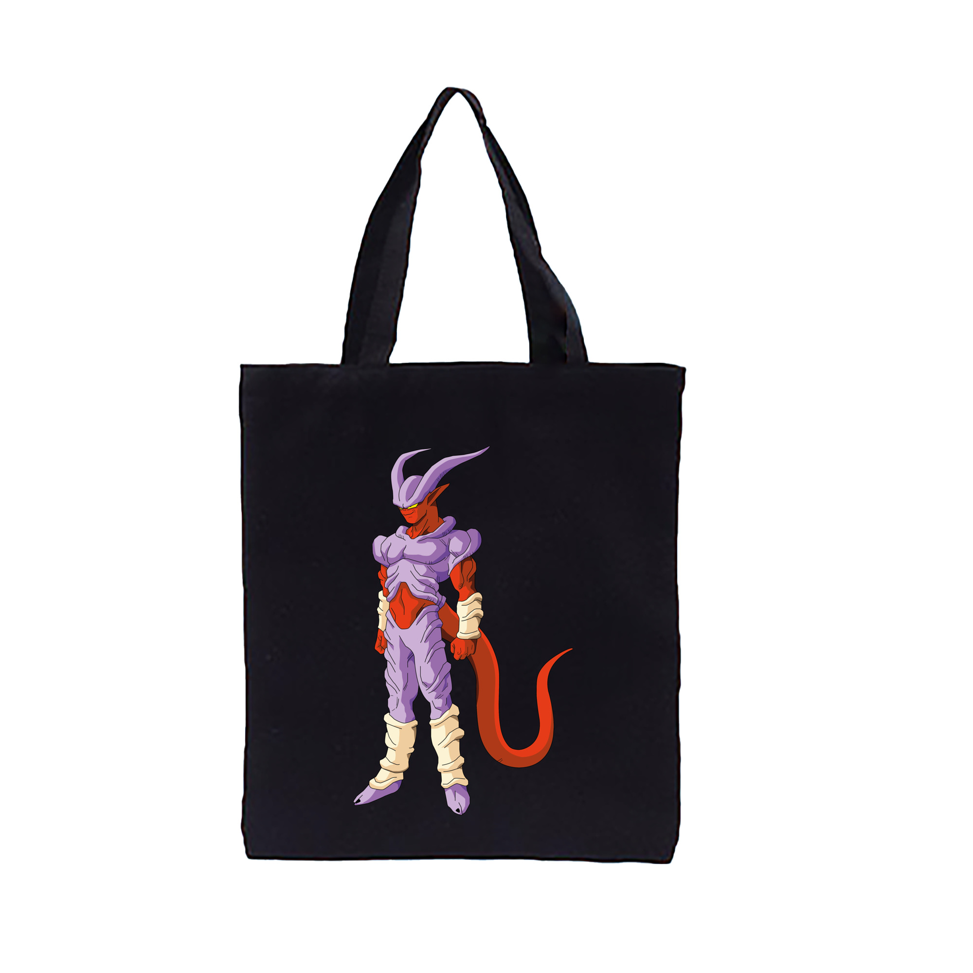 （画像用） ドラゴンボール ジャネンバ DRAGON BALL Janemba 縦型キャンバス生地手提げバッグ　トートバッグ