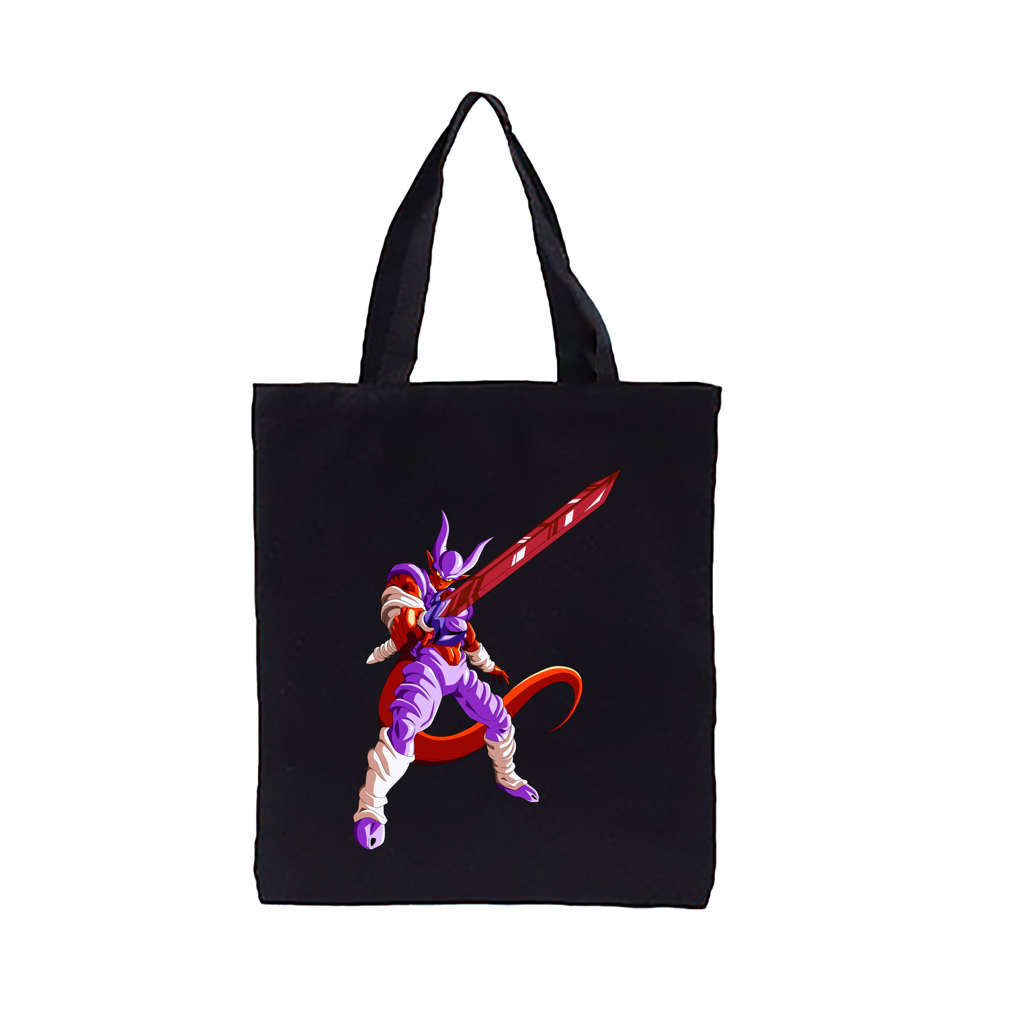 （画像用） ドラゴンボール ジャネンバ DRAGON BALL Janemba 縦型キャンバス生地手提げバッグ　トートバッグ