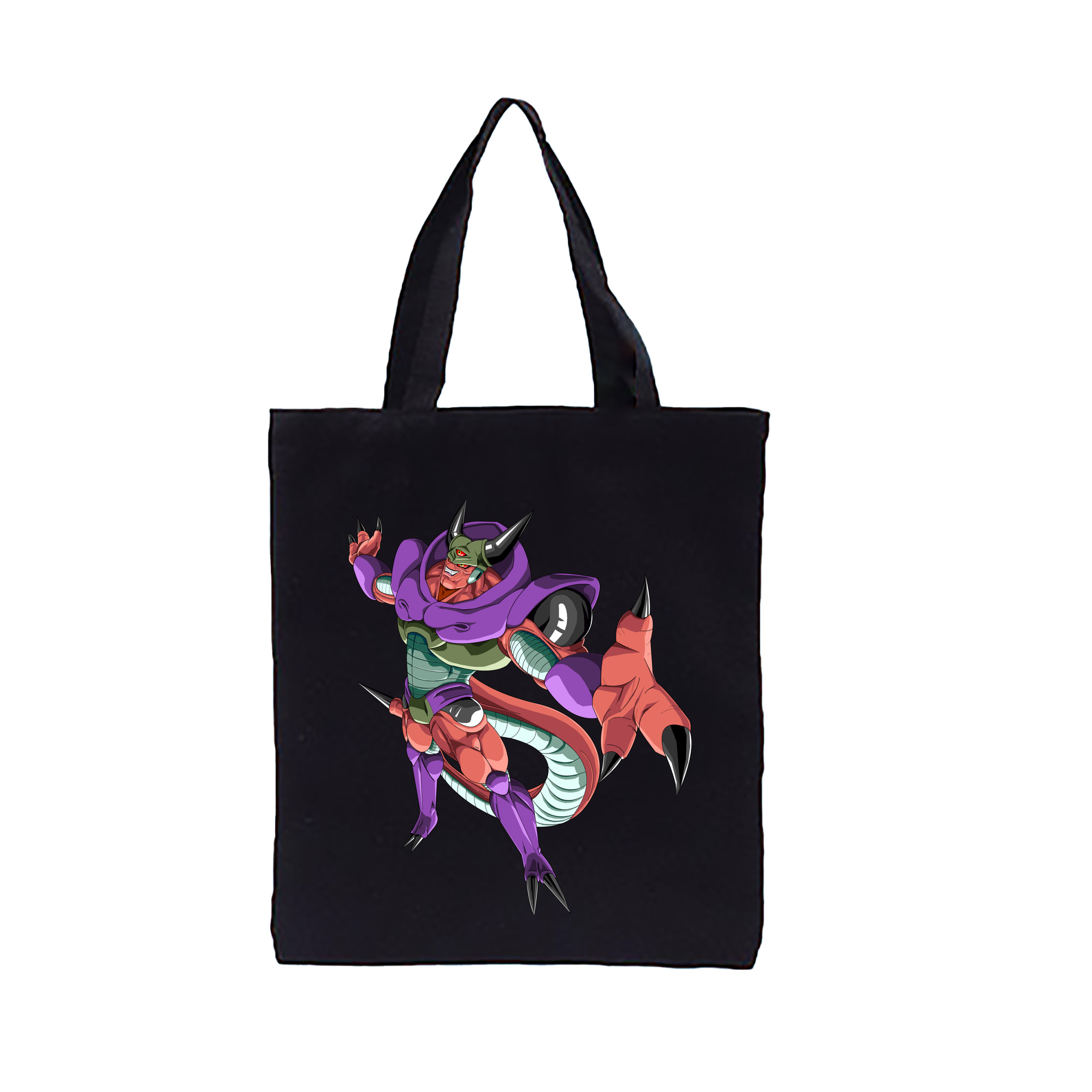 （画像用） ドラゴンボール ジャネンバ DRAGON BALL Janemba 縦型キャンバス生地手提げバッグ　トートバッグ