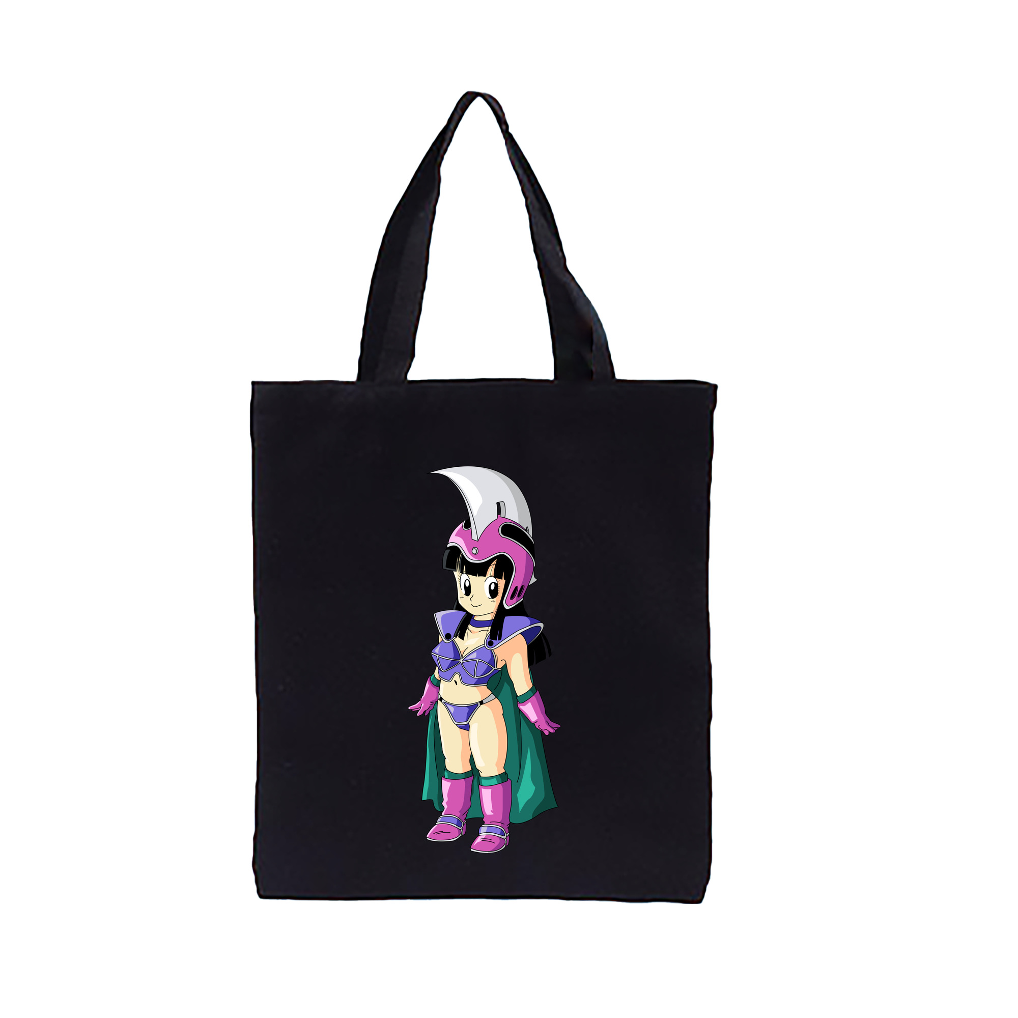 （画像用） ドラゴンボール チチ DRAGON BALL Chichi 縦型キャンバス生地手提げバッグ　トートバッグ