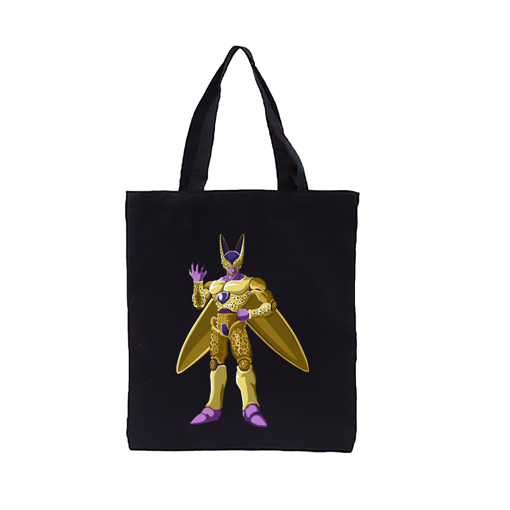 （画像用） ドラゴンボール セル DRAGON BALL Cell 縦型キャンバス生地手提げバッグ　トートバッグ