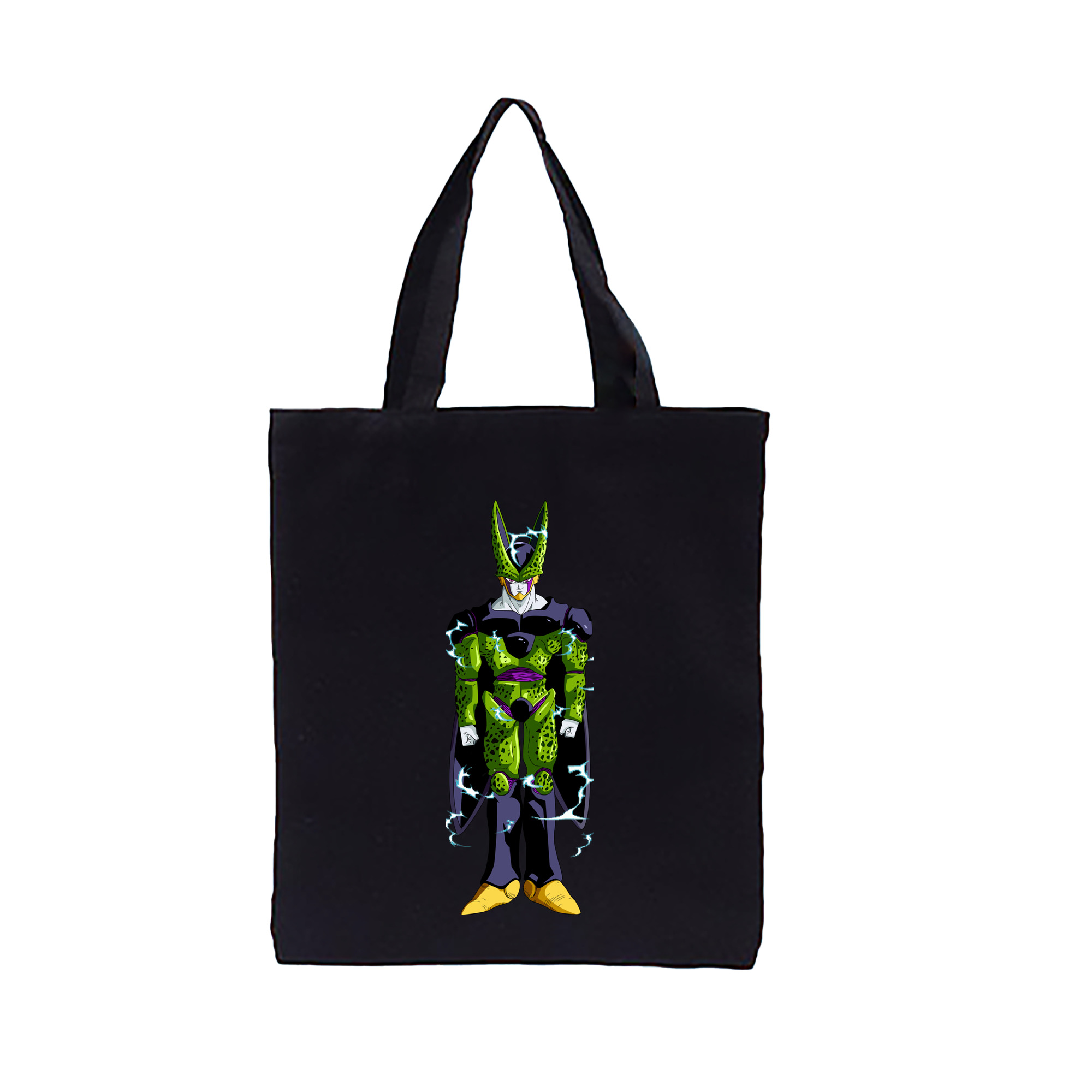 （画像用） ドラゴンボール セル DRAGON BALL Cell 縦型キャンバス生地手提げバッグ　トートバッグ