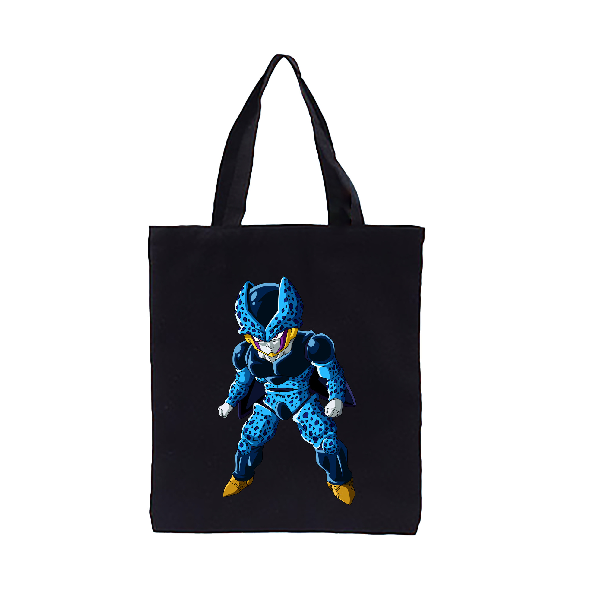 （画像用） ドラゴンボール セル DRAGON BALL Cell 縦型キャンバス生地手提げバッグ　トートバッグ