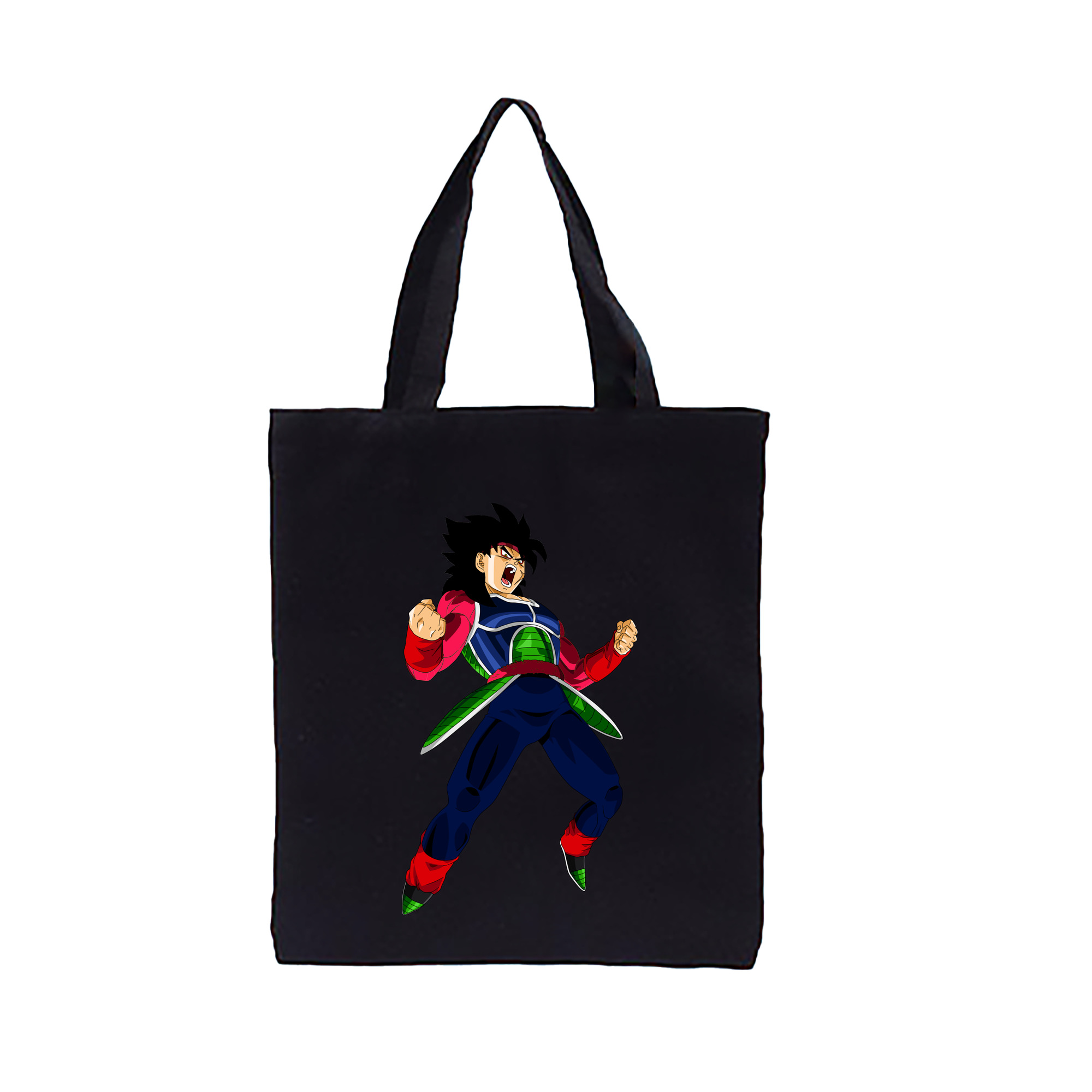 （画像用） ドラゴンボール バーダック DRAGON BALL Burdock 縦型キャンバス生地手提げバッグ　トートバッグ