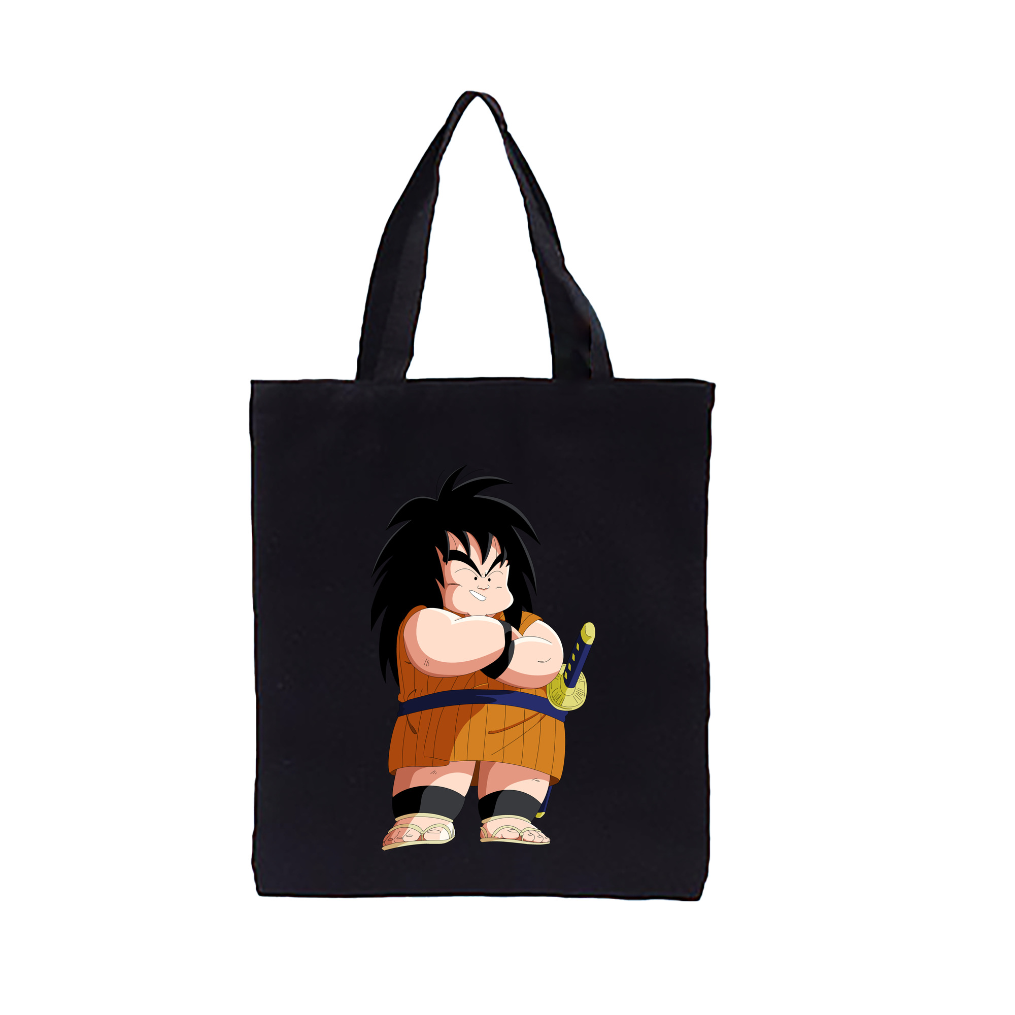 （画像用） ドラゴンボール やじろべえ DRAGON BALL Yajirobe 縦型キャンバス生地手提げバッグ　トートバッグ