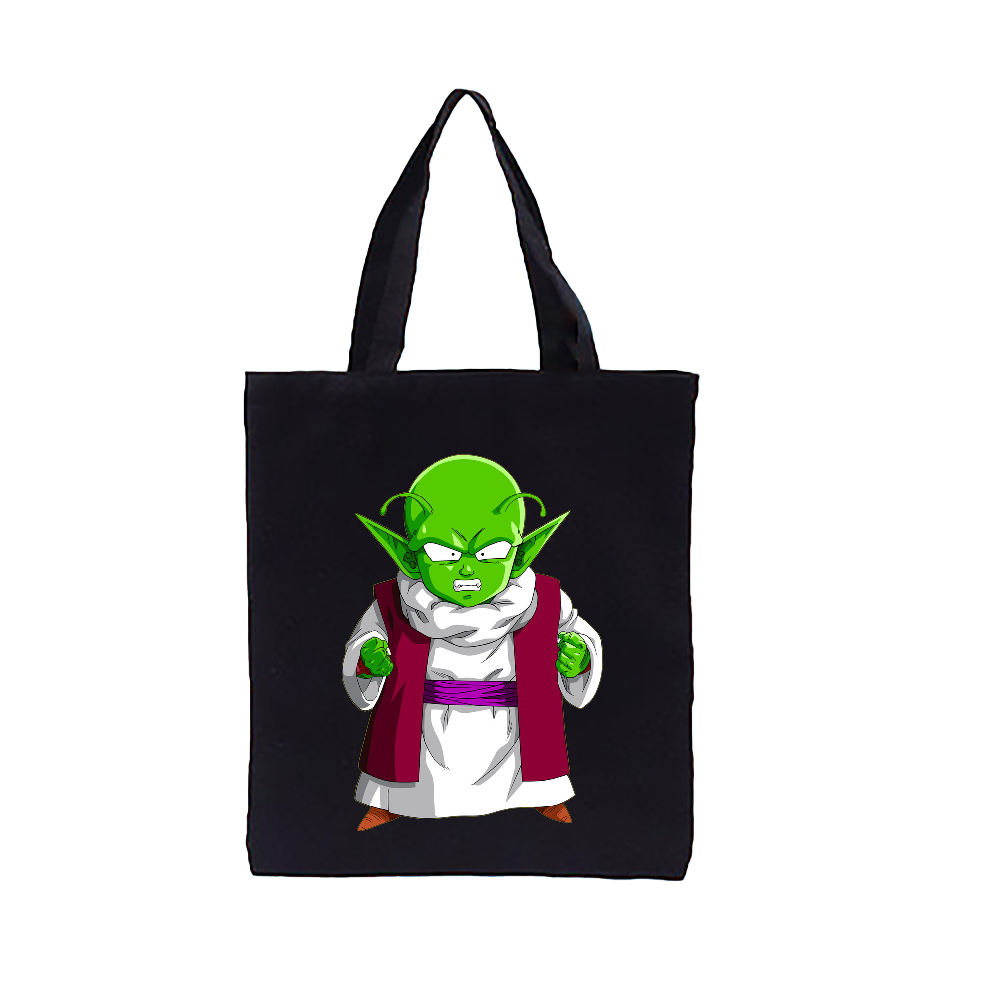 （画像用） ドラゴンボール ピッコロ DRAGON BALL Piccolo 縦型キャンバス生地手提げバッグ　トートバッグ