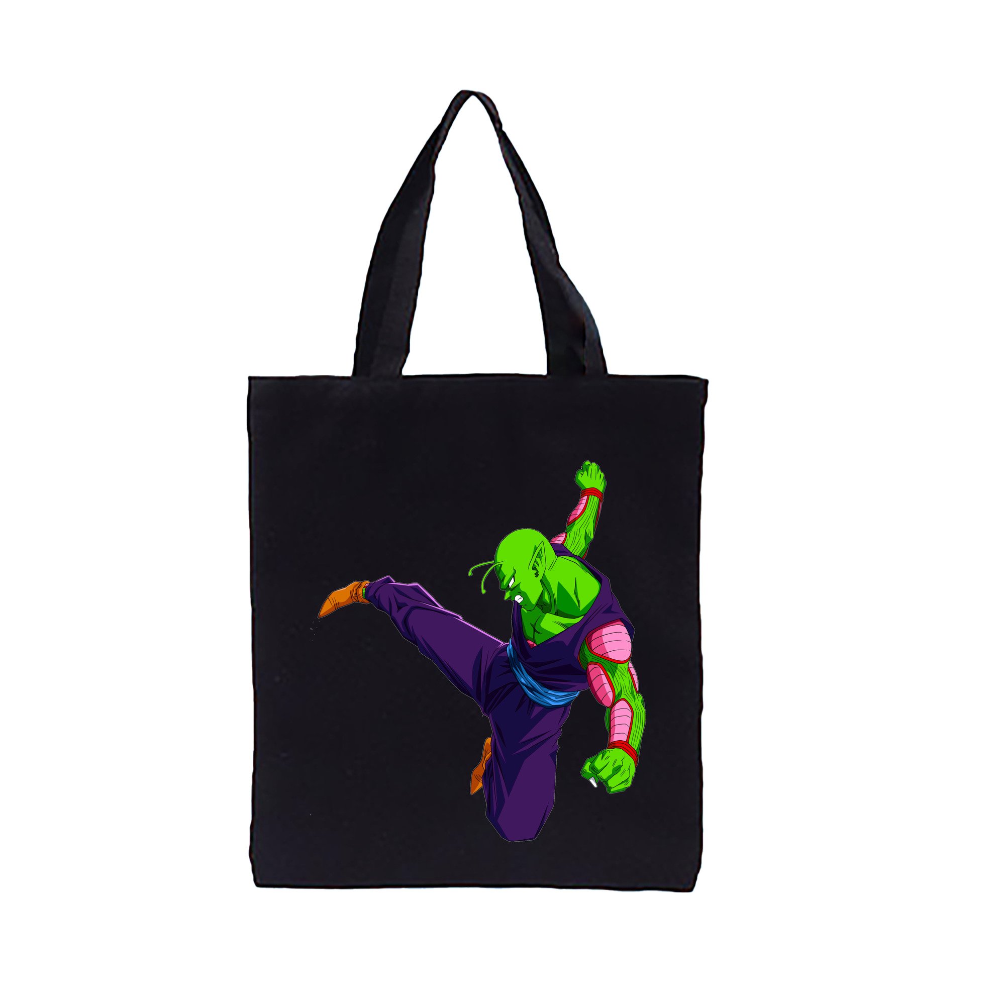 （画像用） ドラゴンボール ピッコロ DRAGON BALL Piccolo 縦型キャンバス生地手提げバッグ　トートバッグ