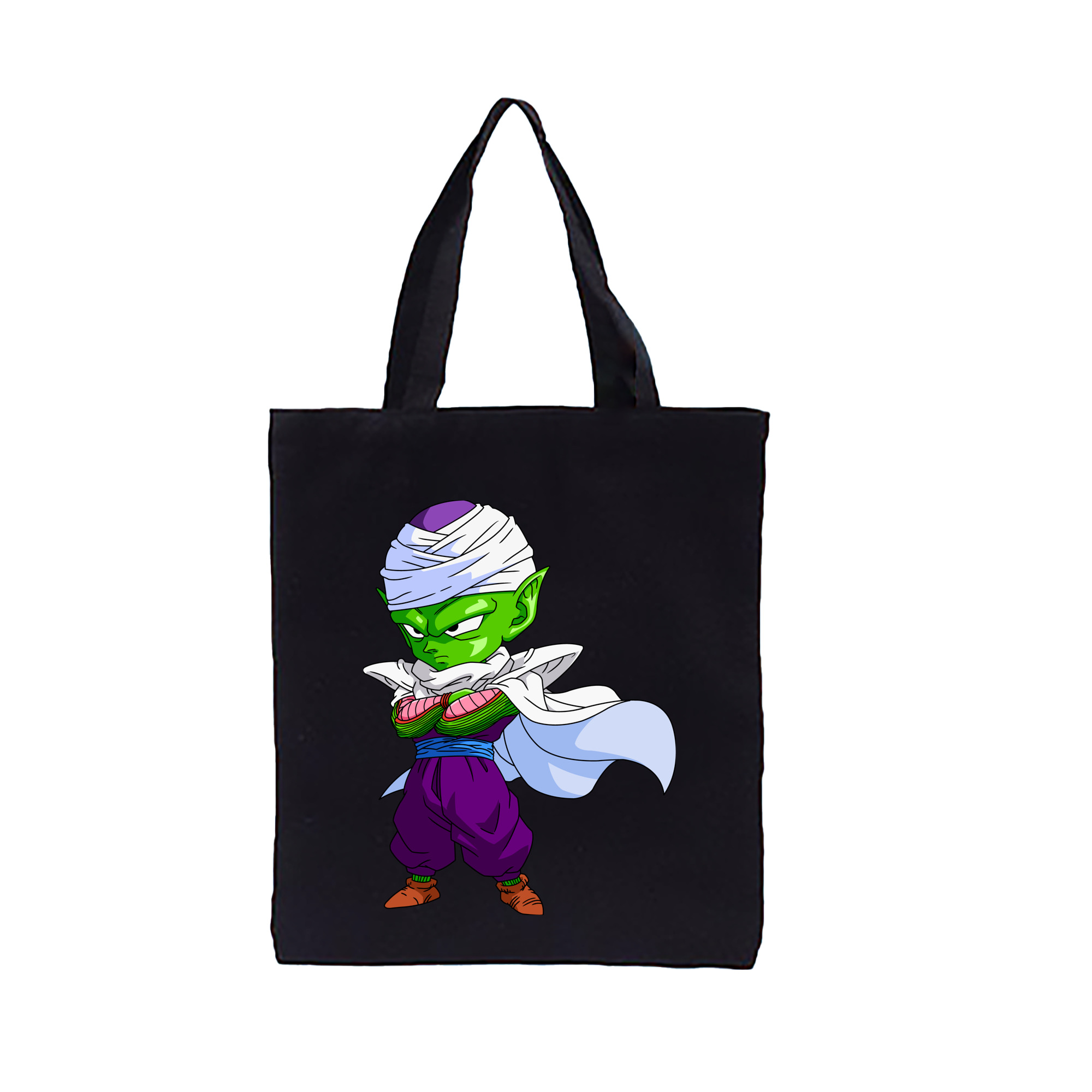 （画像用） ドラゴンボール ピッコロ DRAGON BALL Piccolo 縦型キャンバス生地手提げバッグ　トートバッグ