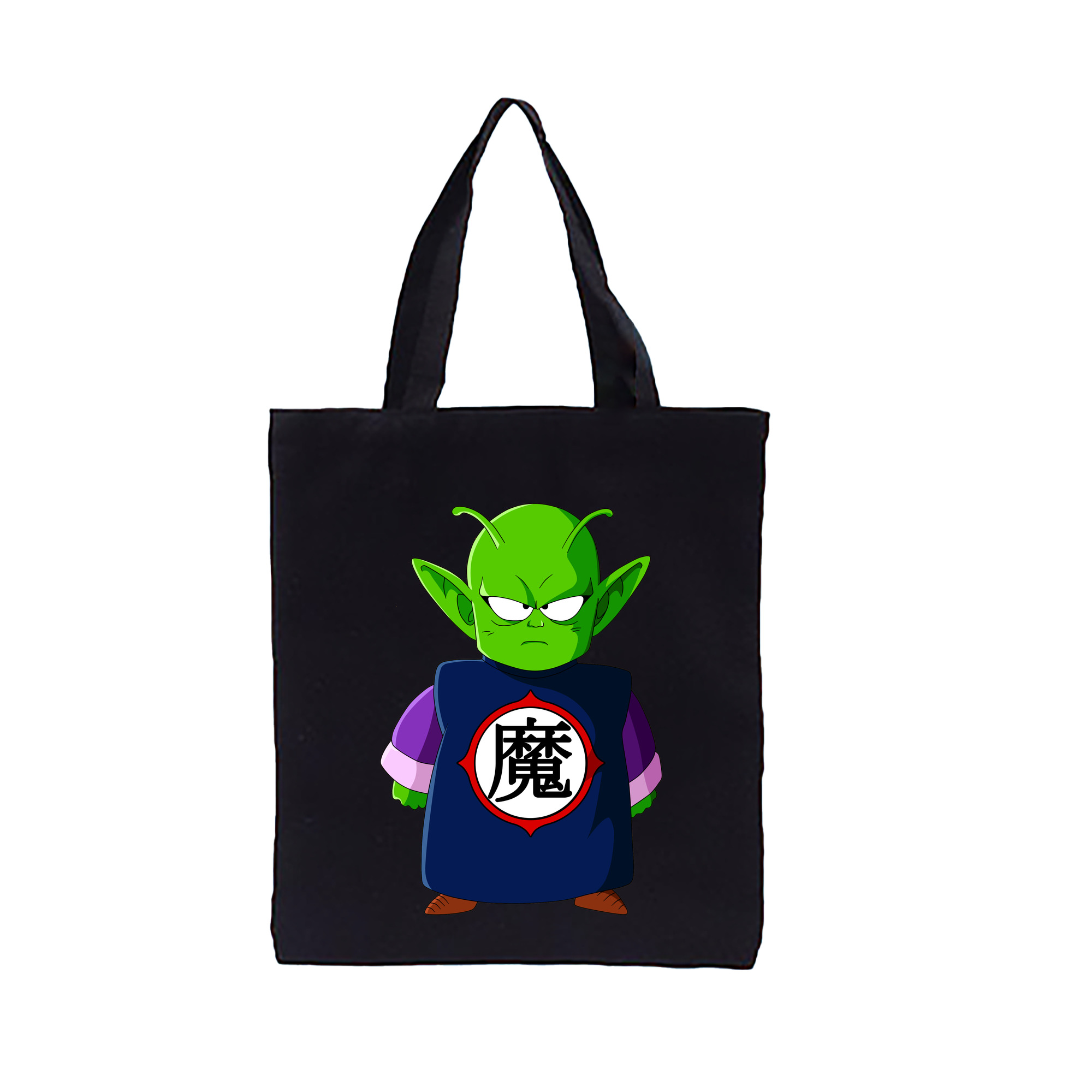 （画像用） ドラゴンボール ピッコロ DRAGON BALL Piccolo 縦型キャンバス生地手提げバッグ　トートバッグ