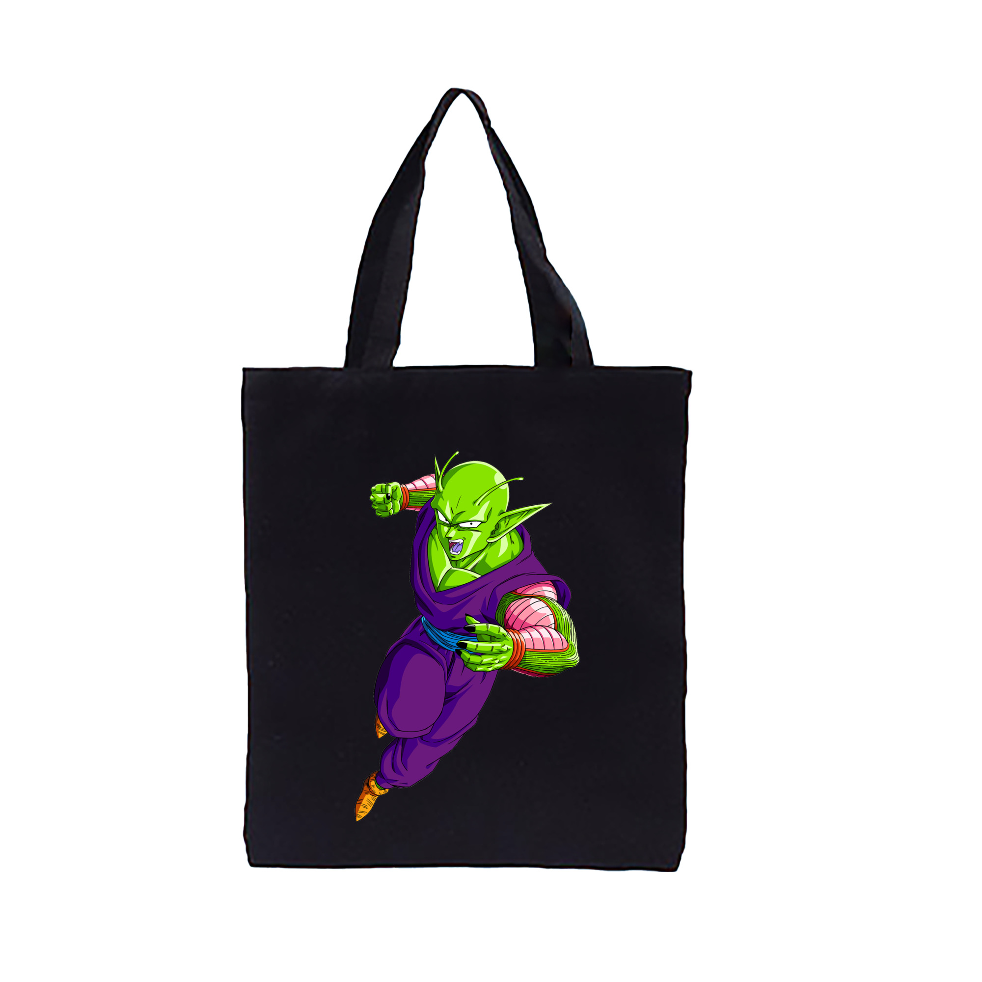 （画像用） ドラゴンボール ピッコロ DRAGON BALL Piccolo 縦型キャンバス生地手提げバッグ　トートバッグ