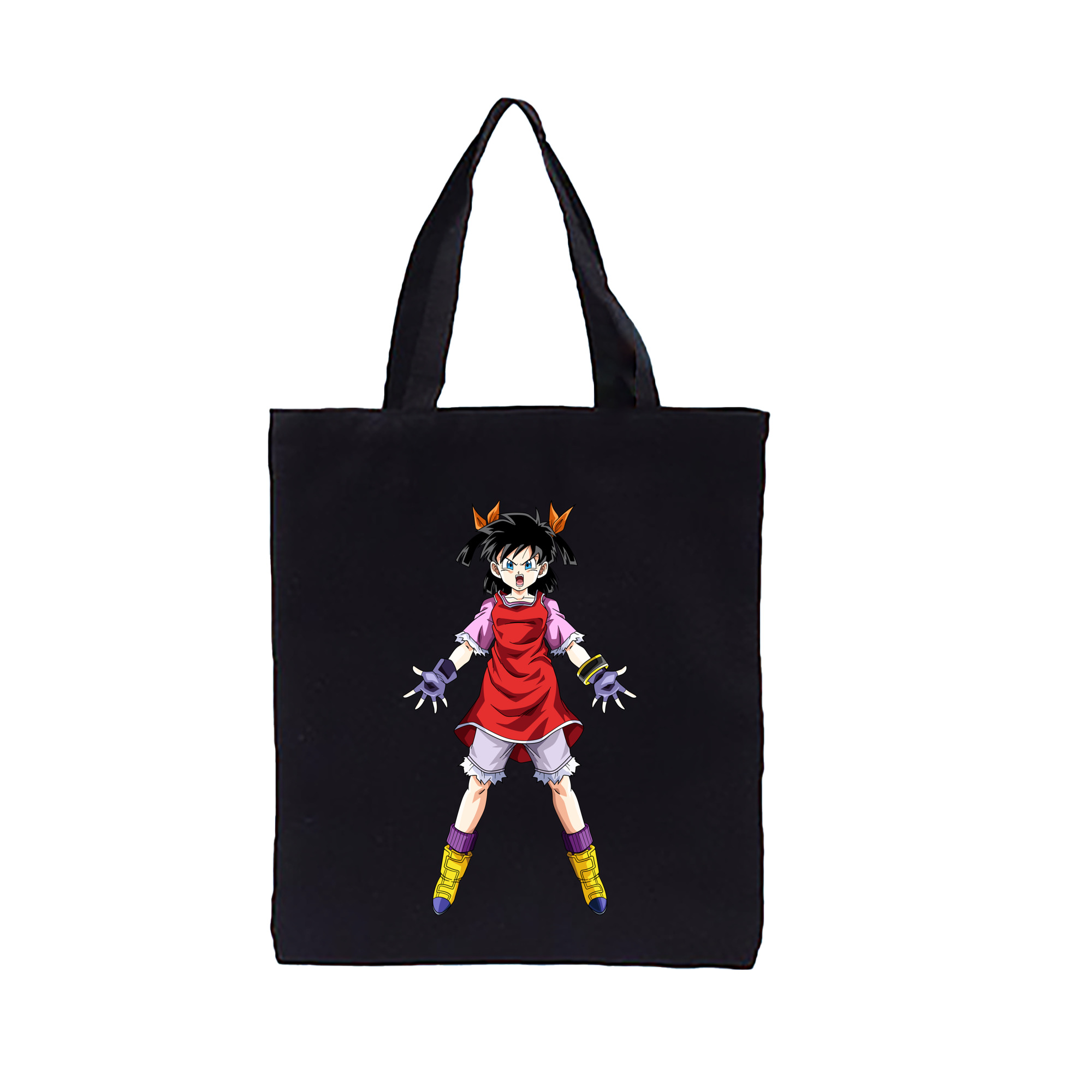 （画像用） ドラゴンボール パン DRAGON BALL Pan 縦型キャンバス生地手提げバッグ　トートバッグ