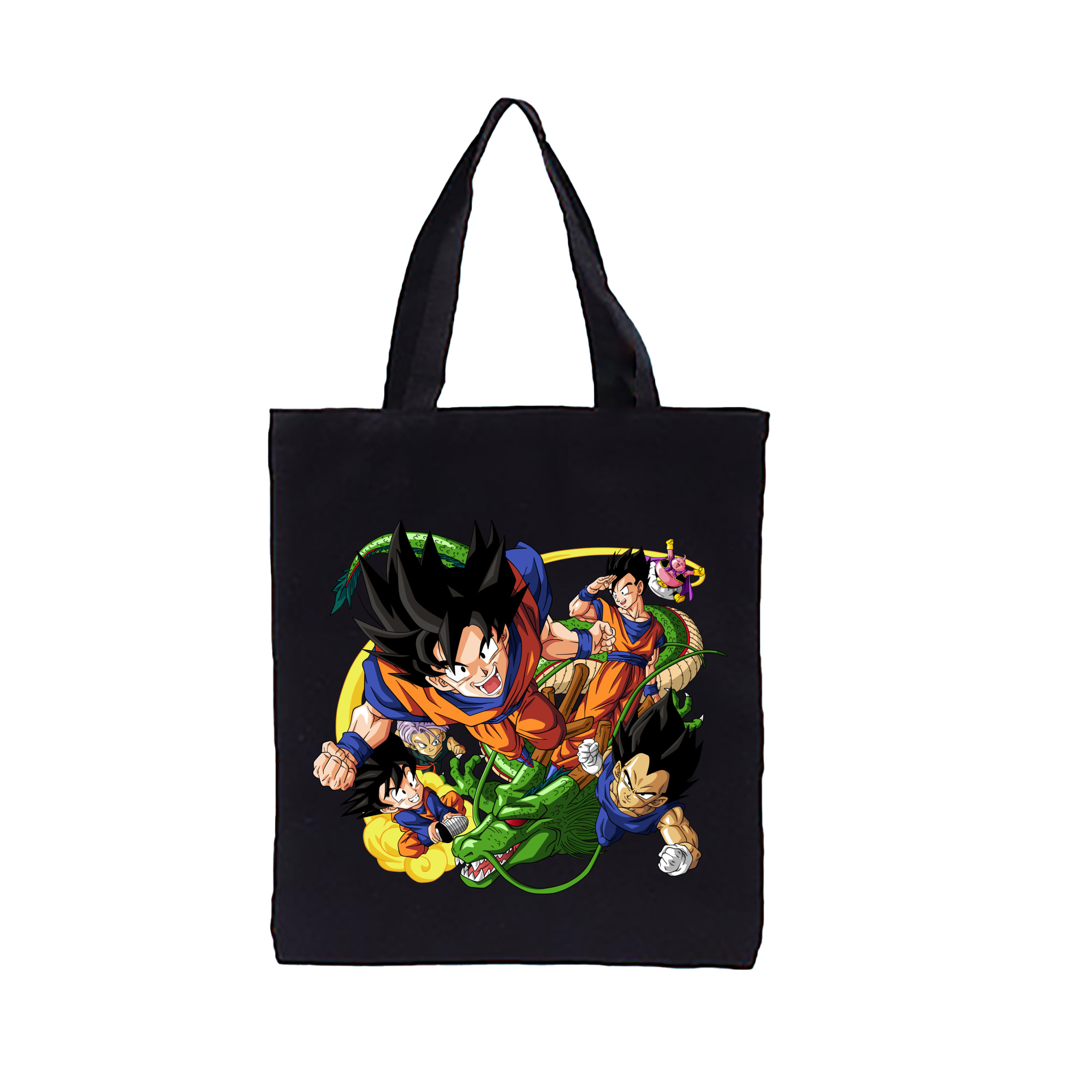 （画像用） ドラゴンボール DRAGON BALL 縦型キャンバス生地手提げバッグ　トートバッグ