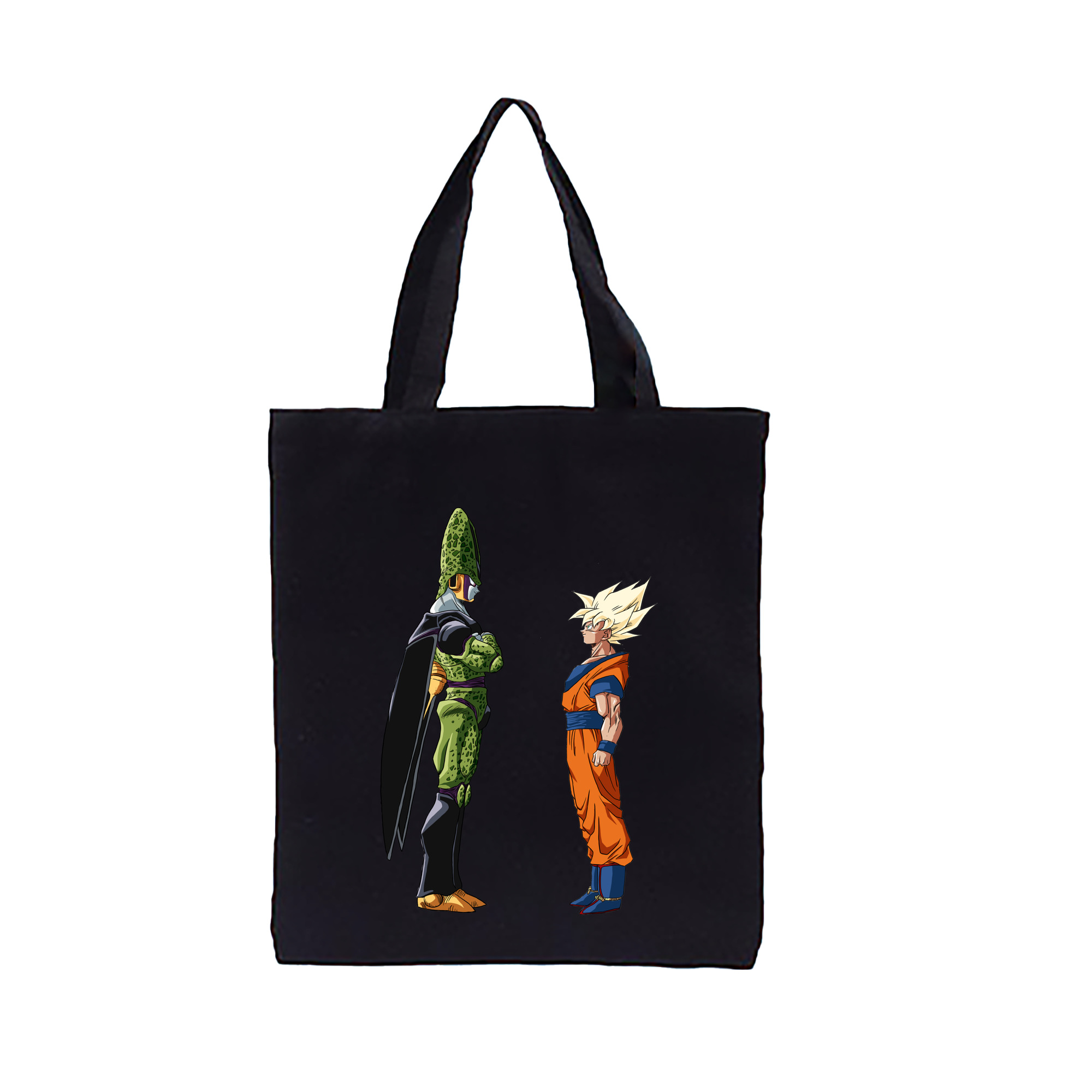 （画像用） ドラゴンボール DRAGON BALL 縦型キャンバス生地手提げバッグ　トートバッグ