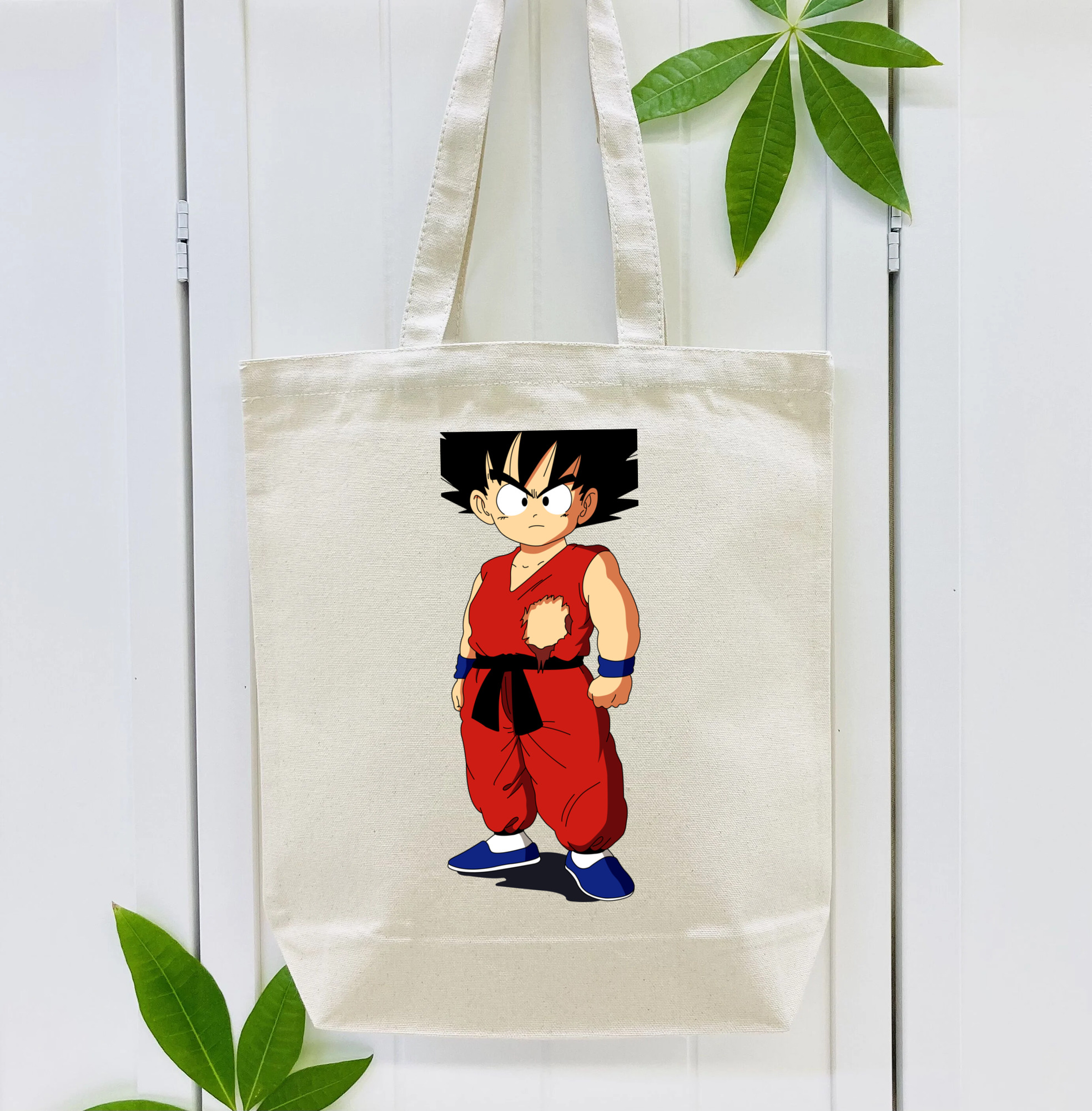 ドラゴンボール 孫悟空（そん ごくう）Son Goku カカロット DRAGON BALL Kakarotto 縦型キャンバス生地手提げバッグ　トートバッグ