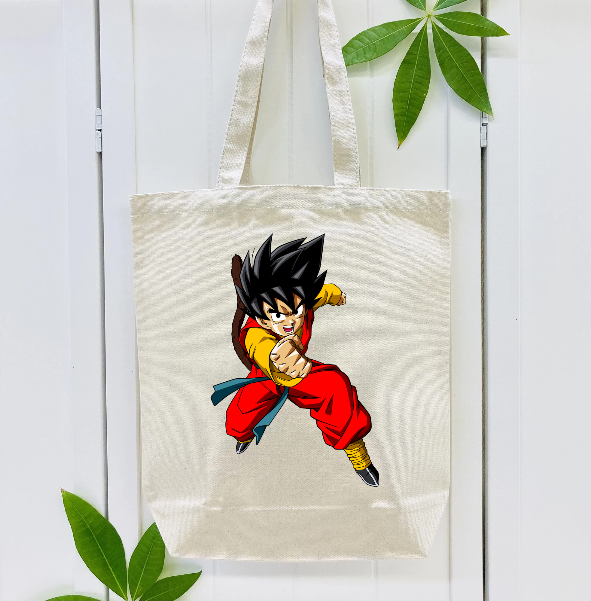 ドラゴンボール 孫悟空（そん ごくう）Son Goku カカロット DRAGON BALL Kakarotto 縦型キャンバス生地手提げバッグ　トートバッグ