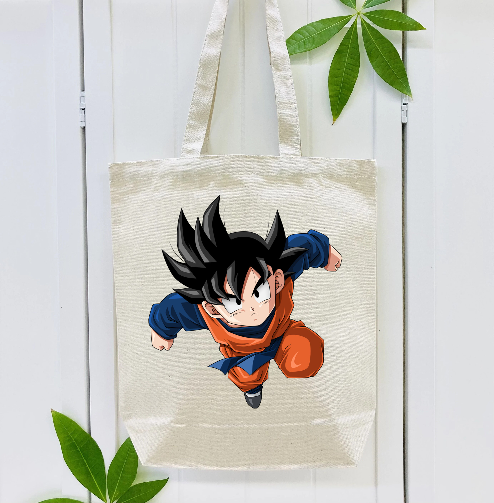 ドラゴンボール 孫悟空（そん ごくう）Son Goku カカロット DRAGON BALL Kakarotto 縦型キャンバス生地手提げバッグ　トートバッグ