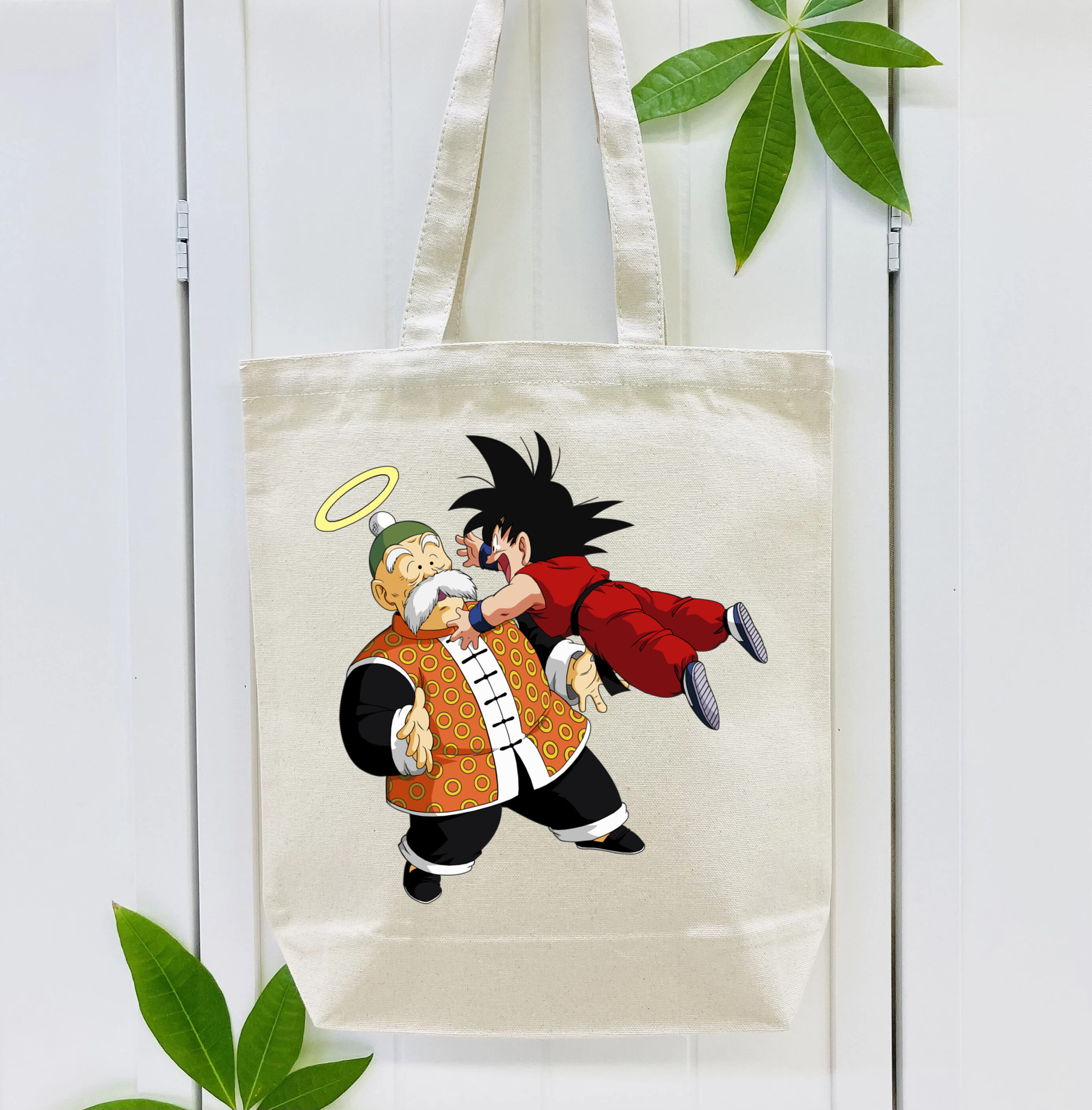ドラゴンボール 孫悟空（そん ごくう）Son Goku カカロット DRAGON BALL Kakarotto 縦型キャンバス生地手提げバッグ　トートバッグ