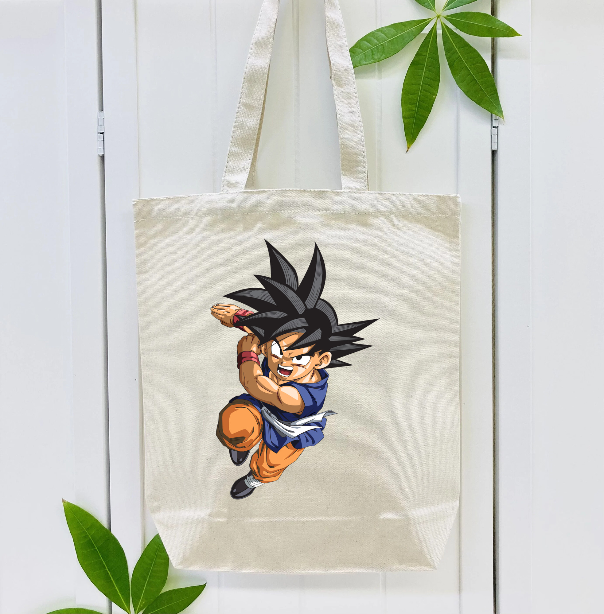 ドラゴンボール 孫悟空（そん ごくう）Son Goku カカロット DRAGON BALL Kakarotto 縦型キャンバス生地手提げバッグ　トートバッグ