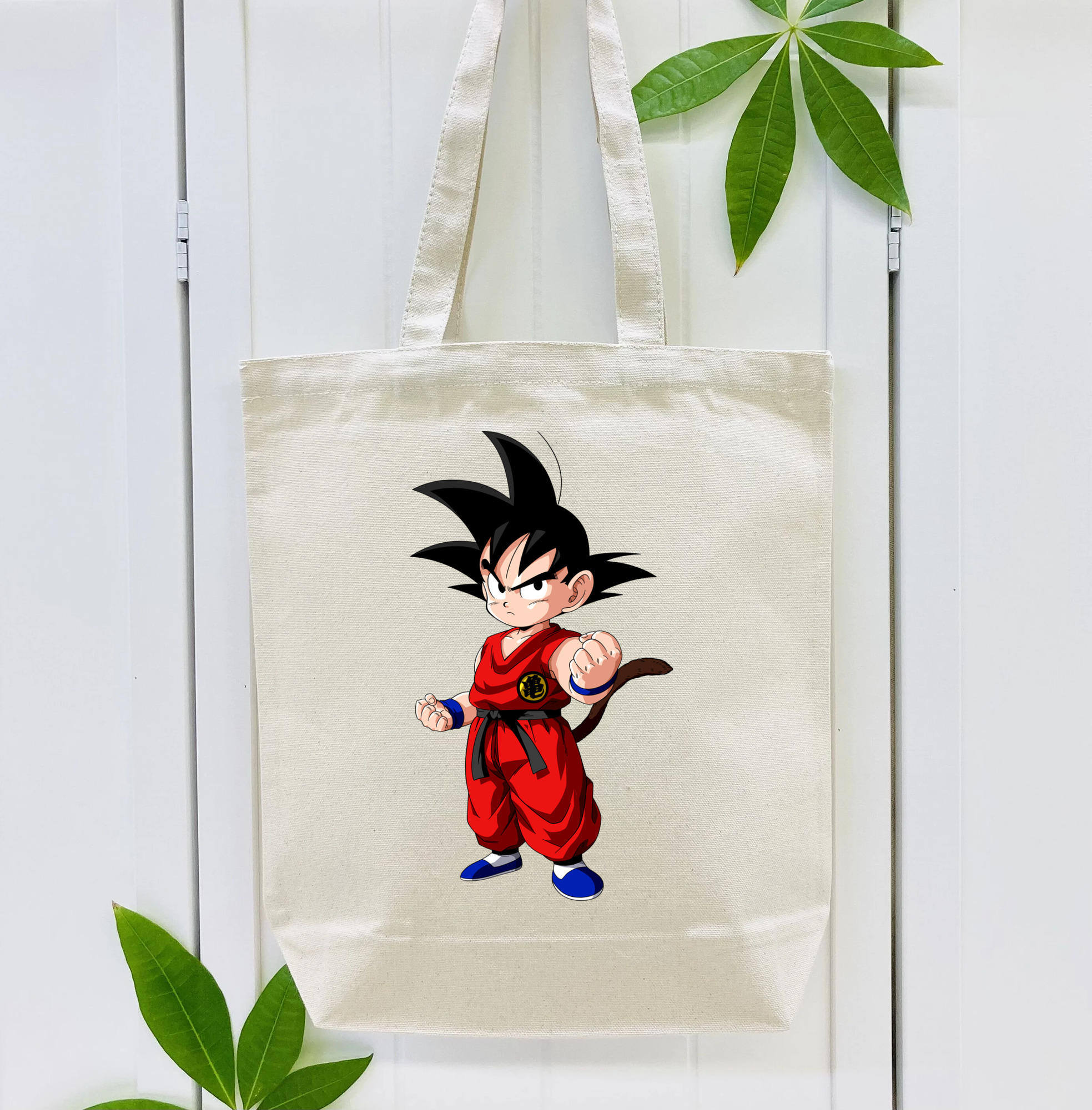 ドラゴンボール 孫悟空（そん ごくう）Son Goku カカロット DRAGON BALL Kakarotto 縦型キャンバス生地手提げバッグ　トートバッグ