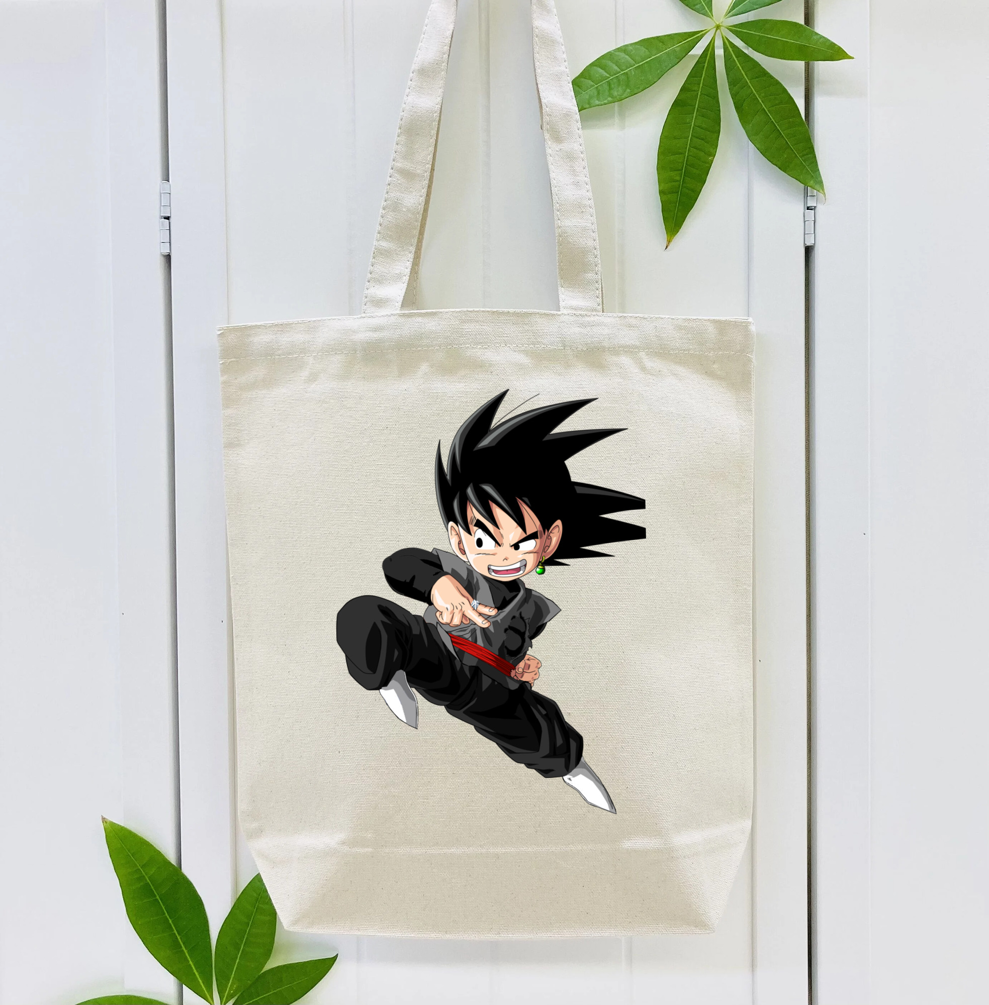 ドラゴンボール 孫悟空（そん ごくう）Son Goku カカロット DRAGON BALL Kakarotto 縦型キャンバス生地手提げバッグ　トートバッグ