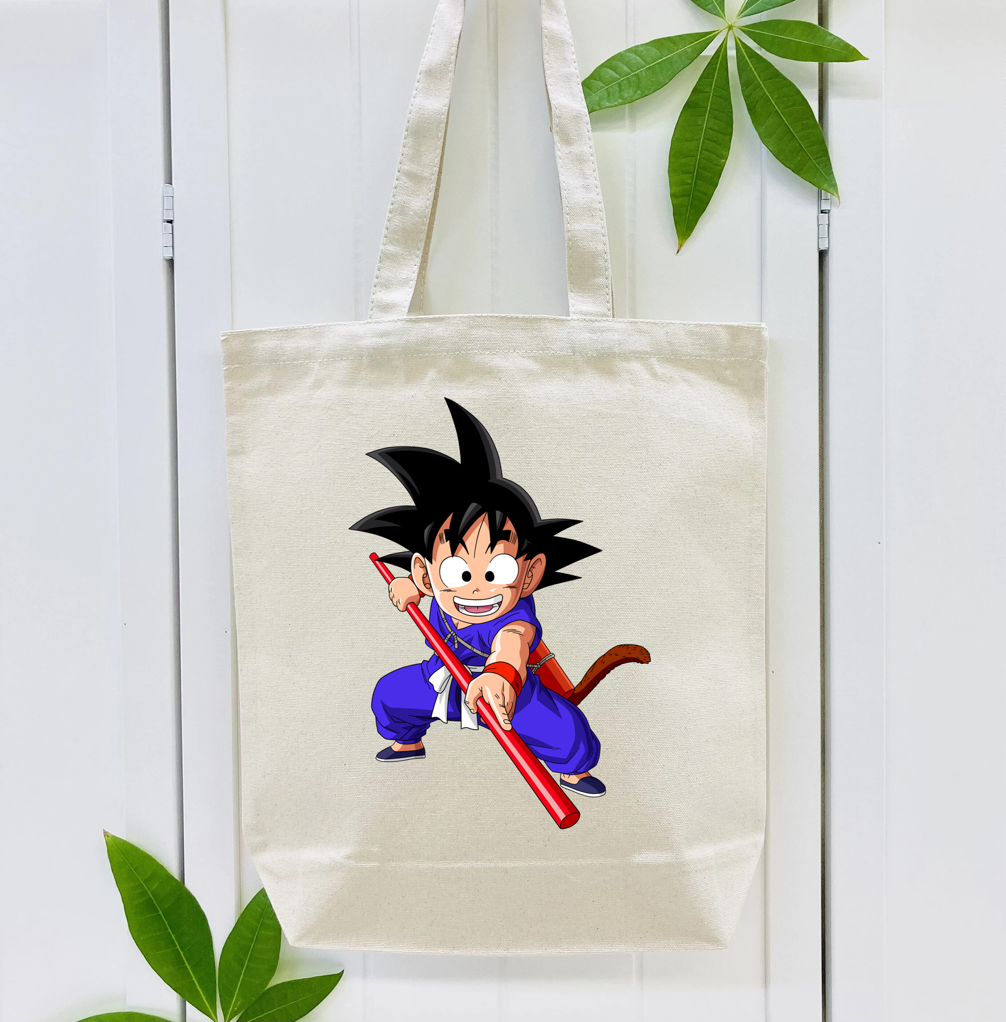 ドラゴンボール 孫悟空（そん ごくう）Son Goku カカロット DRAGON BALL Kakarotto 縦型キャンバス生地手提げバッグ　トートバッグ