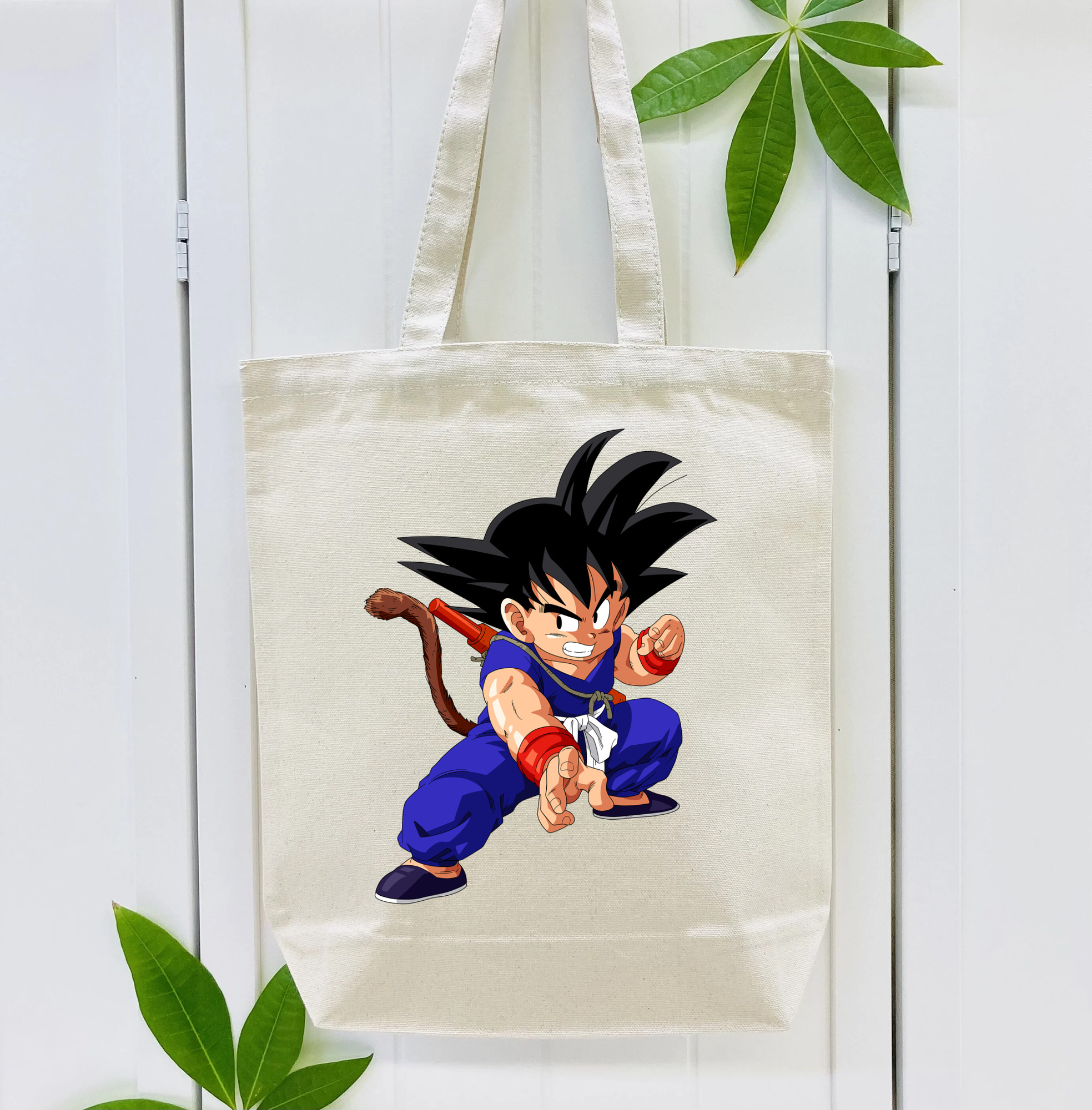 ドラゴンボール 孫悟空（そん ごくう）Son Goku カカロット DRAGON BALL Kakarotto 縦型キャンバス生地手提げバッグ　トートバッグ