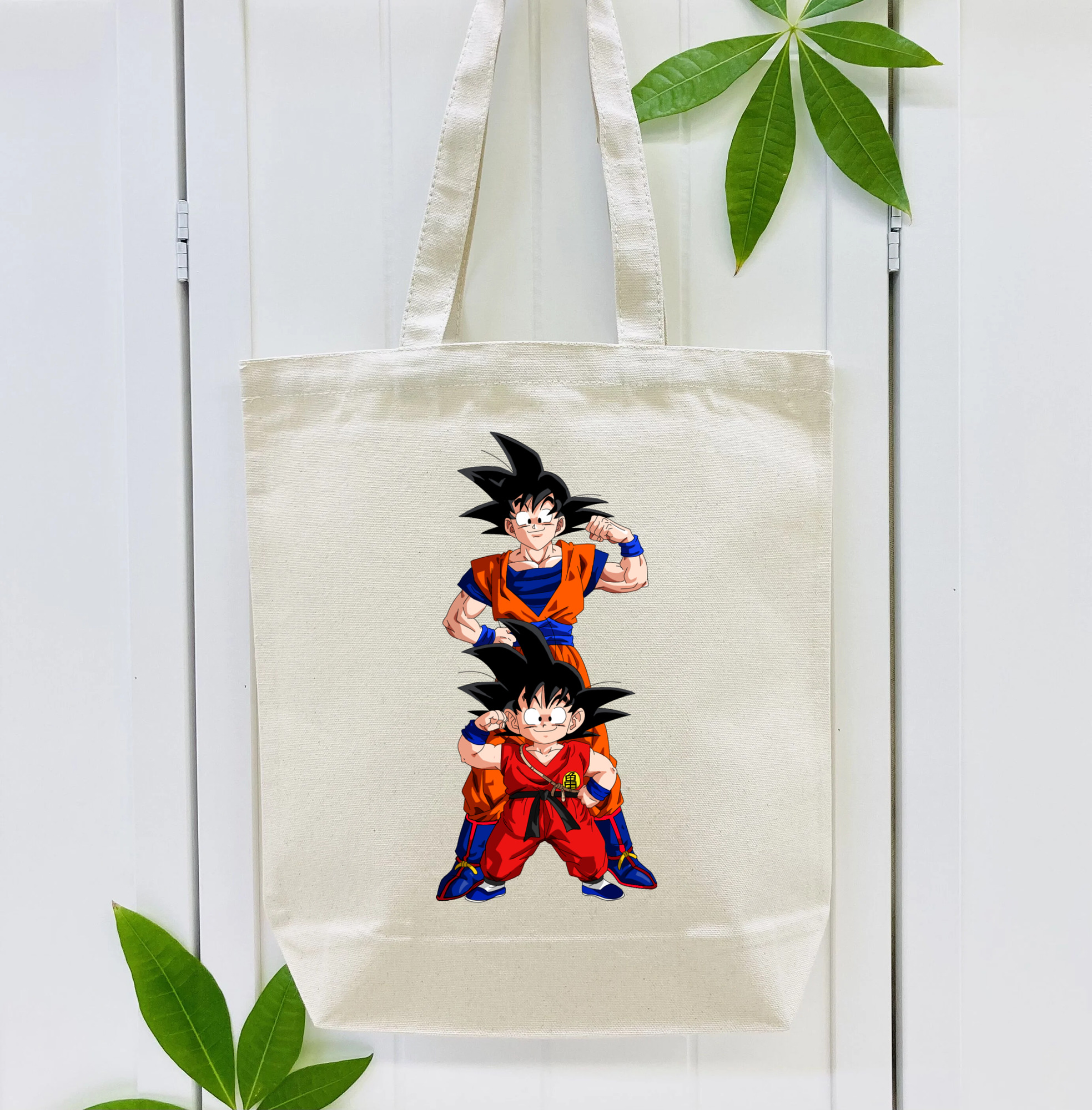 ドラゴンボール 孫悟空（そん ごくう）Son Goku カカロット DRAGON BALL Kakarotto 縦型キャンバス生地手提げバッグ　トートバッグ