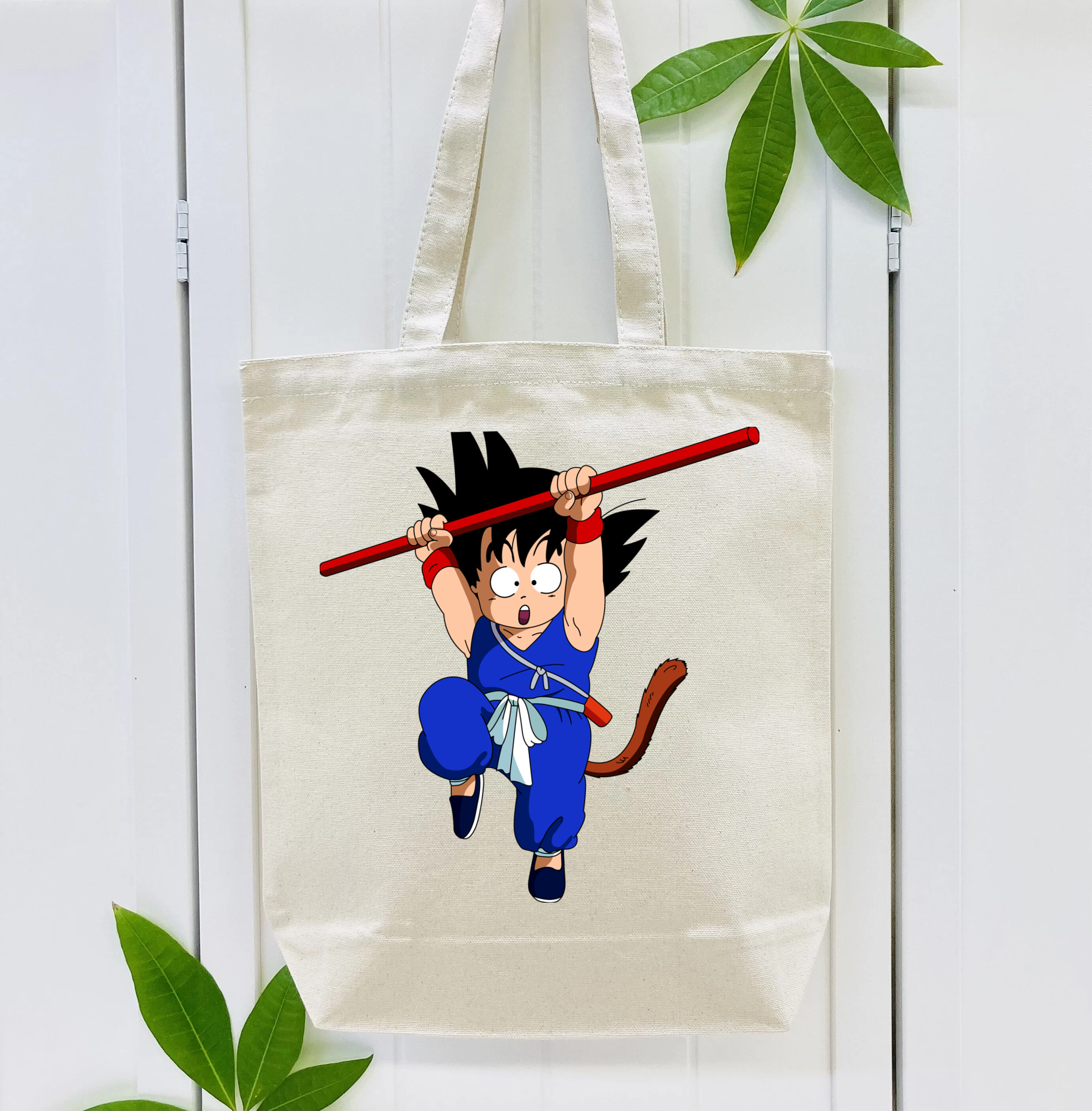 ドラゴンボール 孫悟空（そん ごくう）Son Goku カカロット DRAGON BALL Kakarotto 縦型キャンバス生地手提げバッグ　トートバッグ