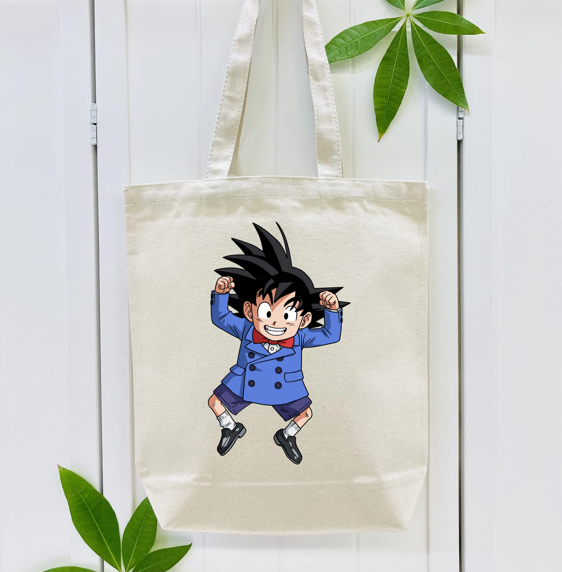 ドラゴンボール 孫悟空（そん ごくう）Son Goku カカロット DRAGON BALL Kakarotto 縦型キャンバス生地手提げバッグ　トートバッグ