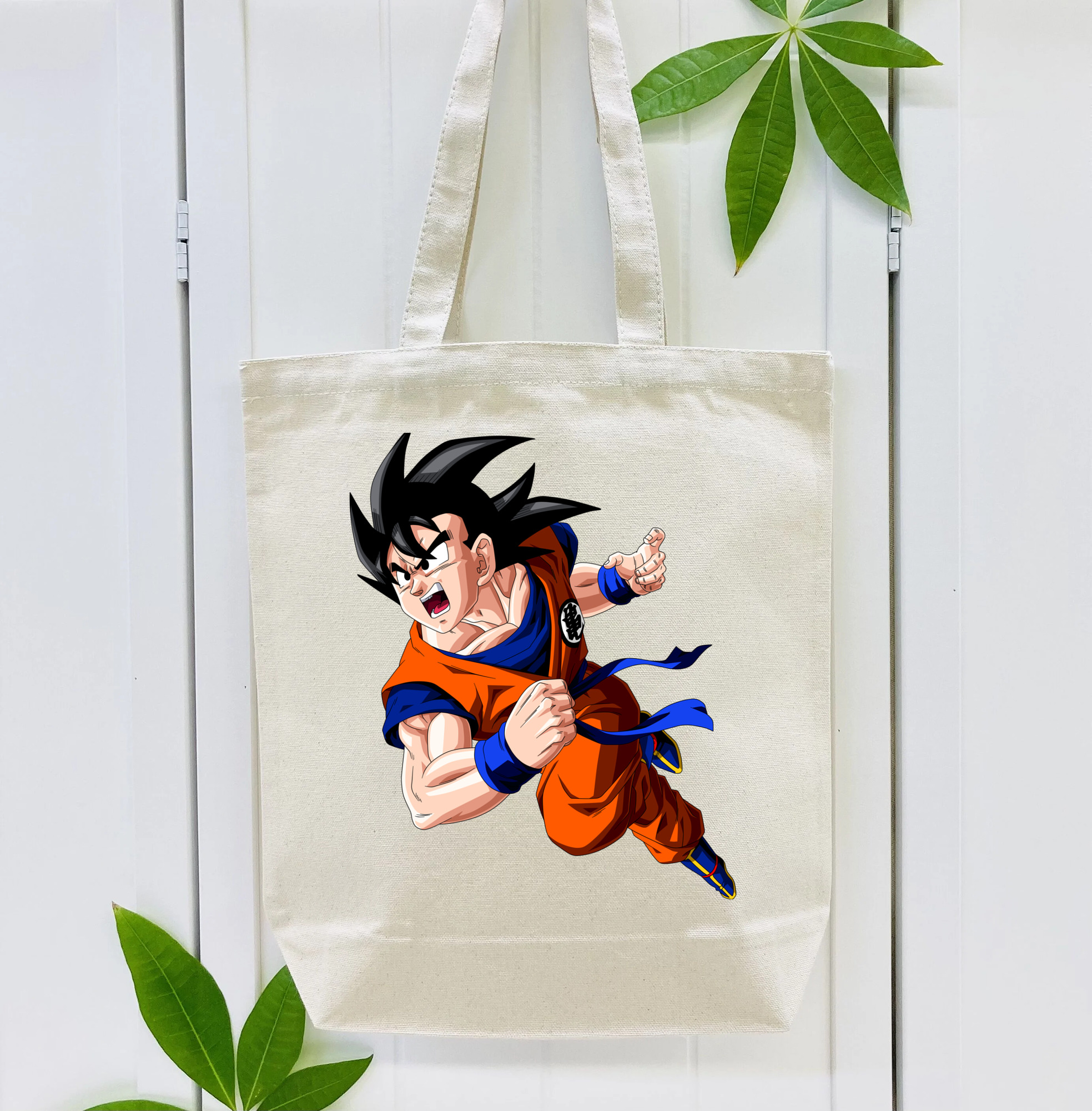 ドラゴンボール 孫悟空（そん ごくう）Son Goku カカロット DRAGON BALL Kakarotto 縦型キャンバス生地手提げバッグ　トートバッグ
