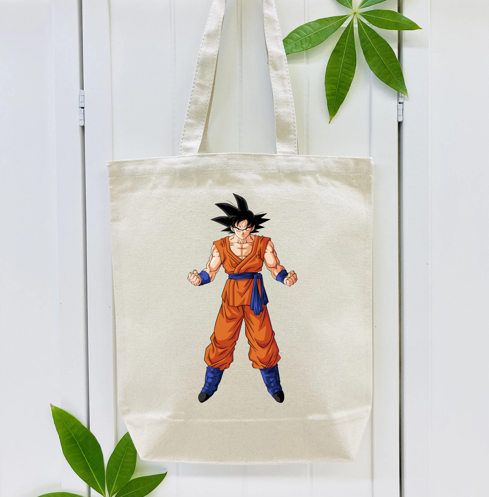 ドラゴンボール 孫悟空（そん ごくう）Son Goku カカロット DRAGON BALL Kakarotto 縦型キャンバス生地手提げバッグ　トートバッグ