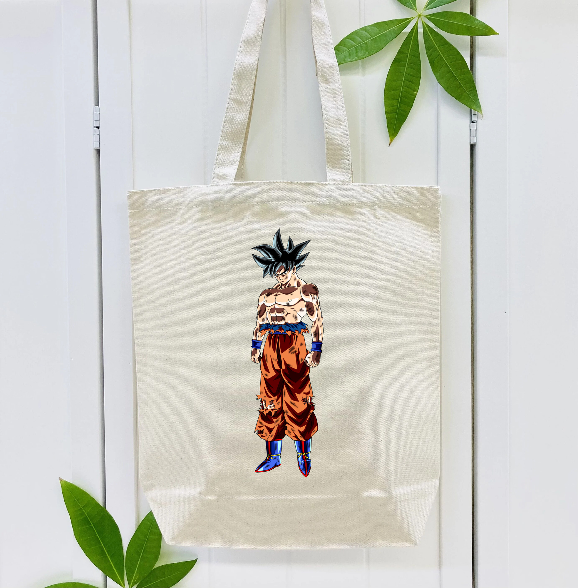 ドラゴンボール 孫悟空（そん ごくう）Son Goku カカロット DRAGON BALL Kakarotto 縦型キャンバス生地手提げバッグ　トートバッグ