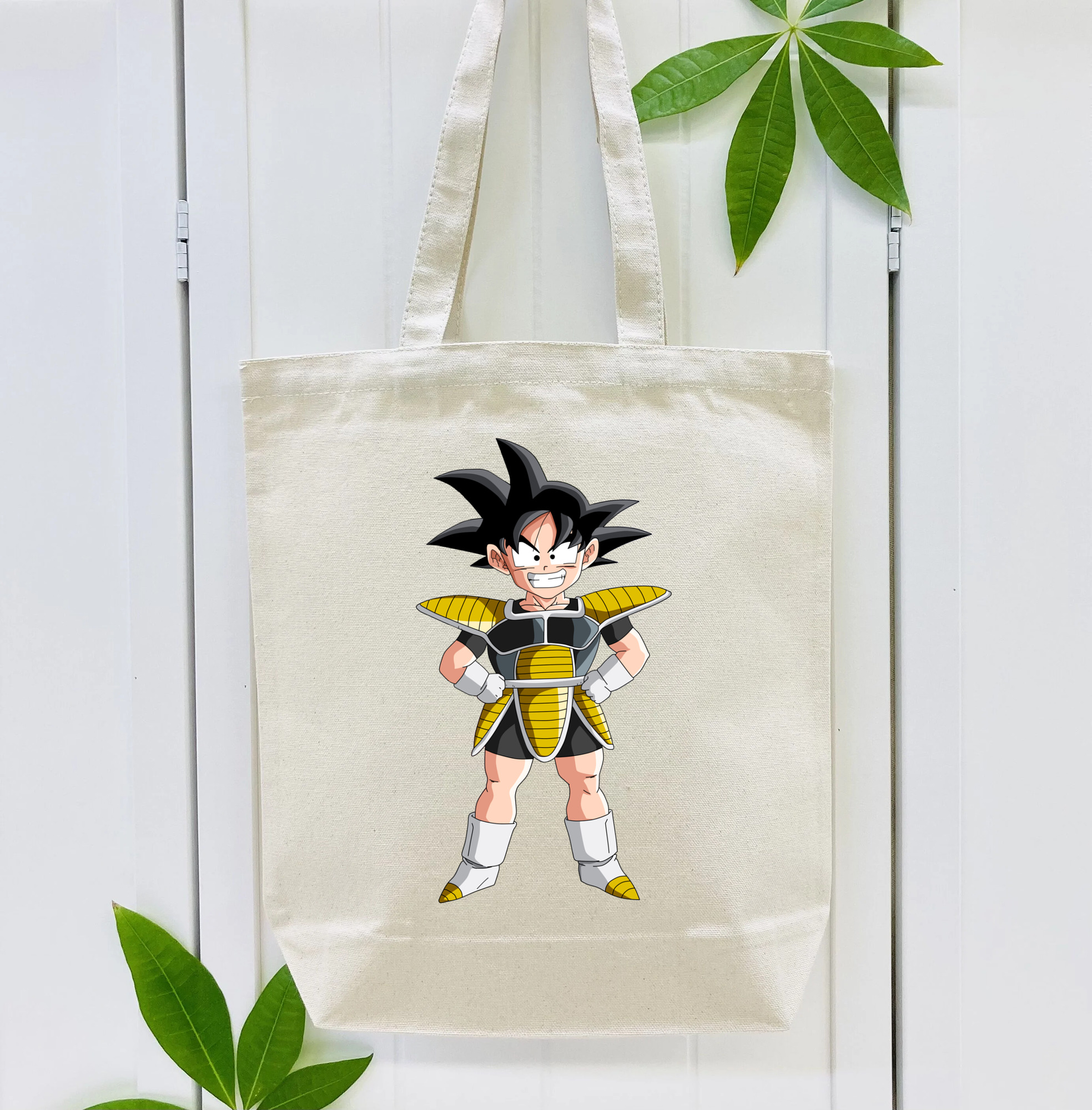 ドラゴンボール 孫悟空（そん ごくう）Son Goku カカロット DRAGON BALL Kakarotto 縦型キャンバス生地手提げバッグ　トートバッグ