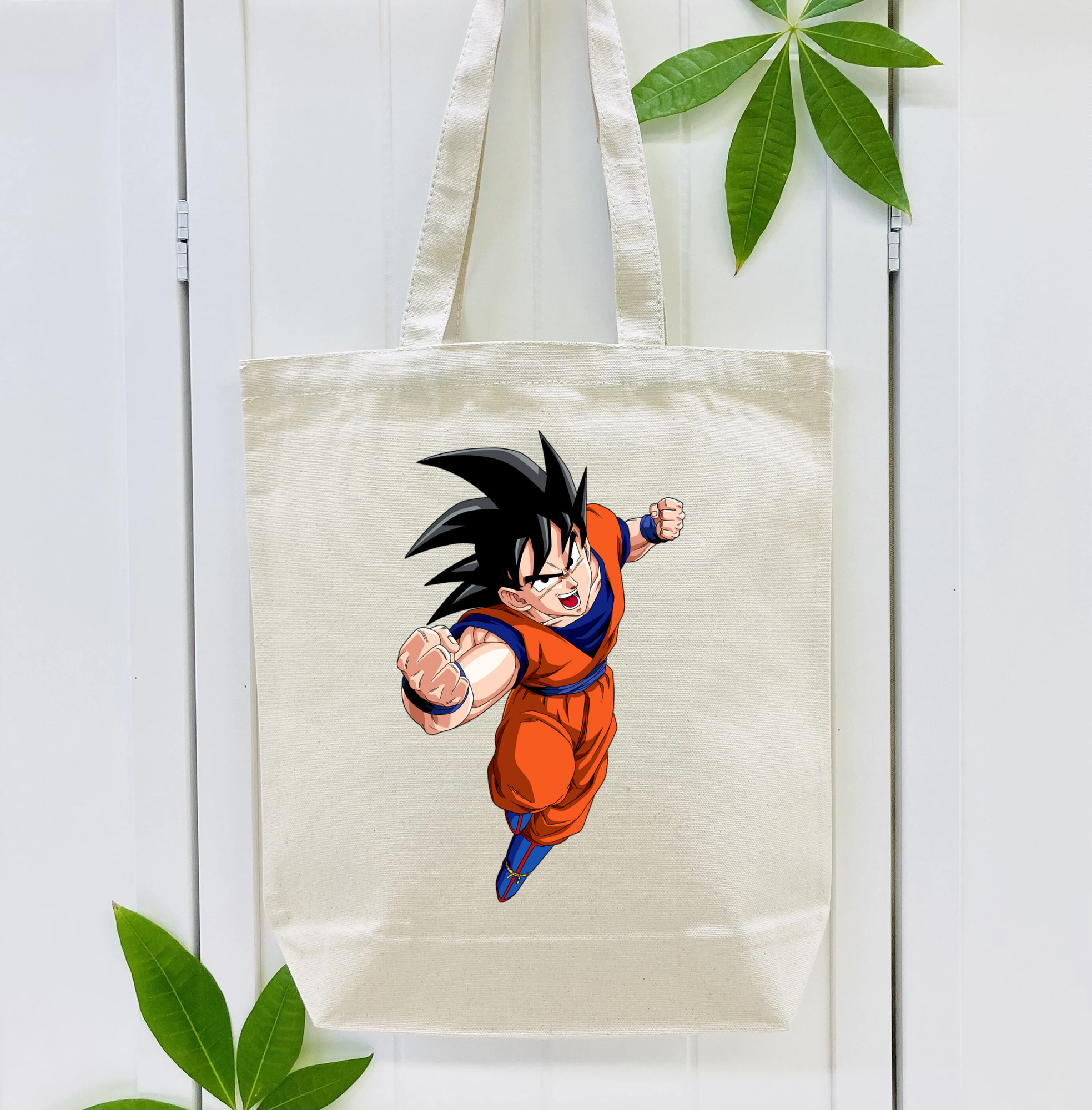 ドラゴンボール 孫悟空（そん ごくう）Son Goku カカロット DRAGON BALL Kakarotto 縦型キャンバス生地手提げバッグ　トートバッグ