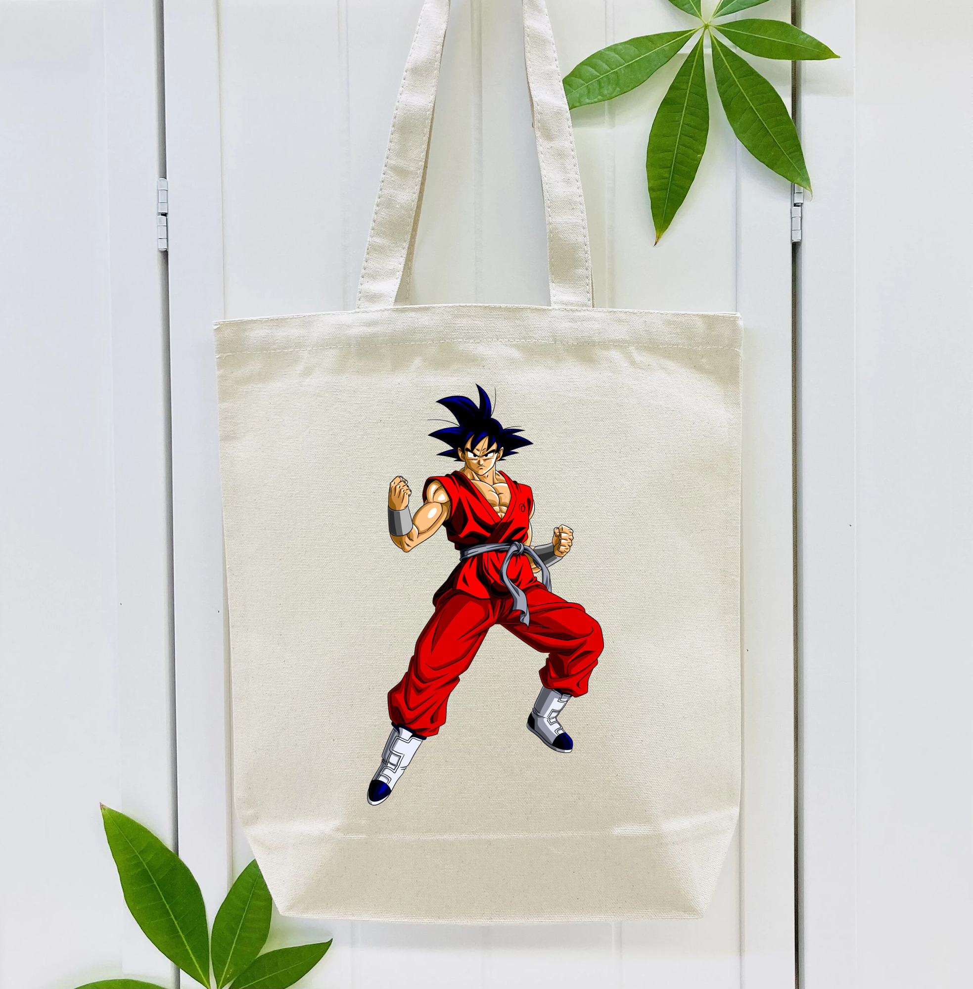 ドラゴンボール 孫悟空（そん ごくう）Son Goku カカロット DRAGON BALL Kakarotto 縦型キャンバス生地手提げバッグ　トートバッグ