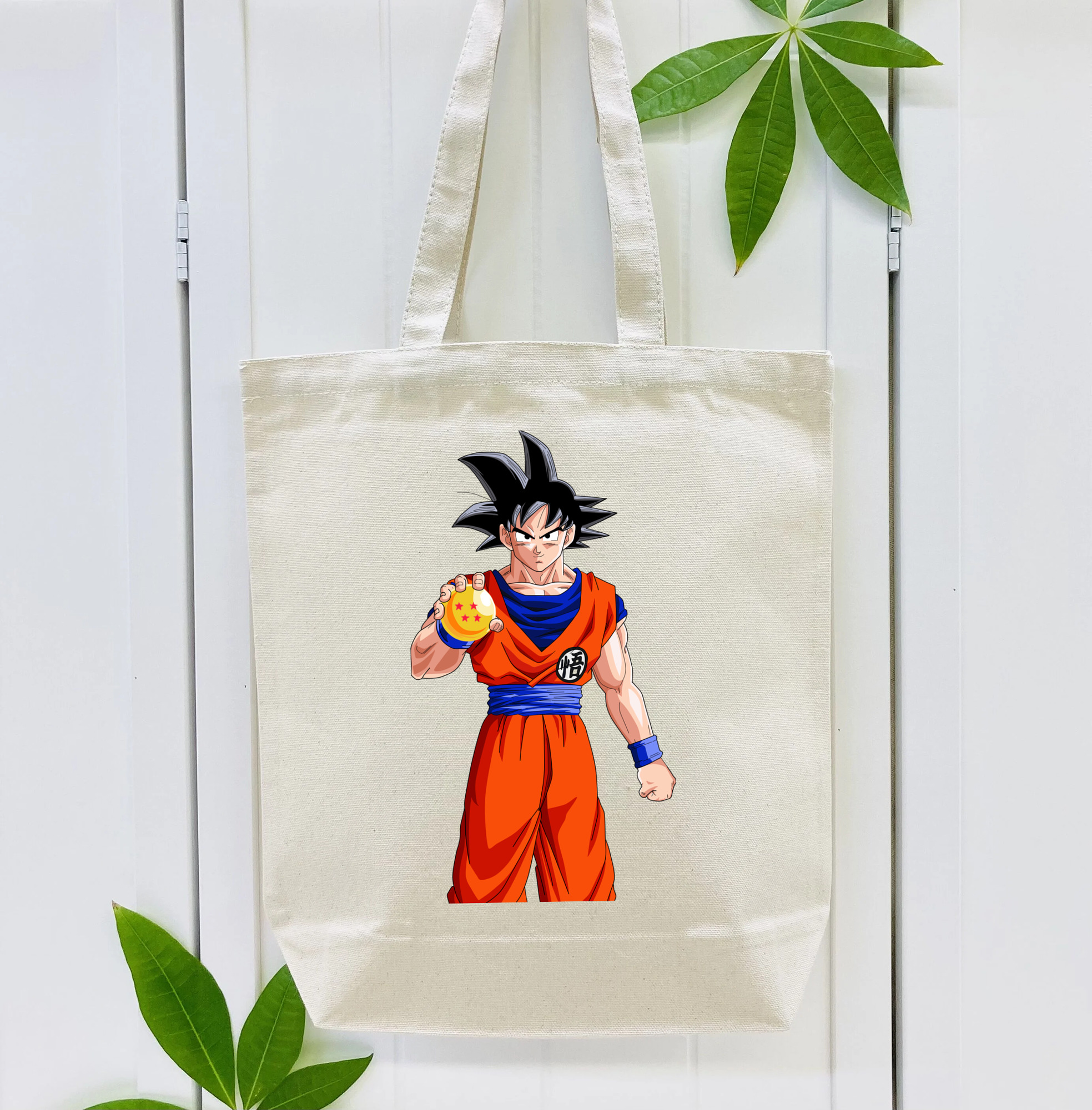 ドラゴンボール 孫悟空（そん ごくう）Son Goku カカロット DRAGON BALL Kakarotto 縦型キャンバス生地手提げバッグ　トートバッグ