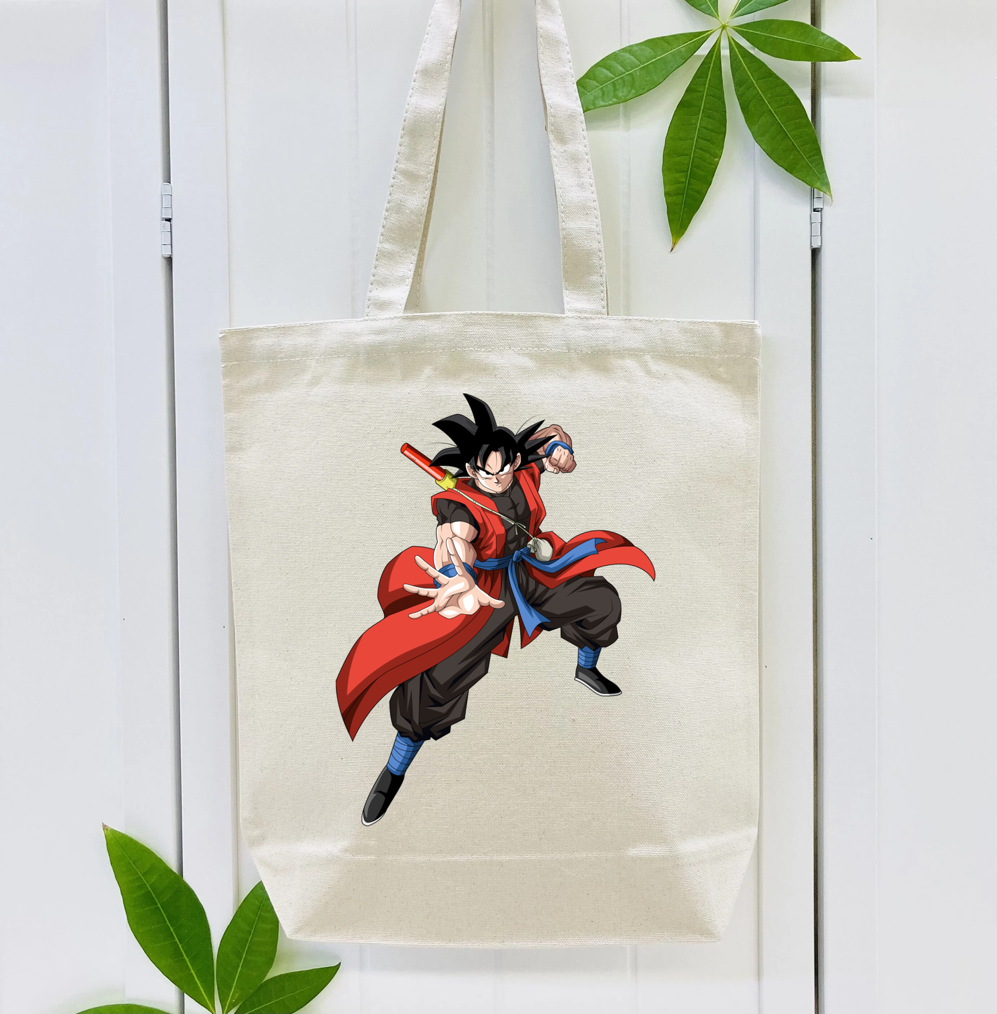 ドラゴンボール 孫悟空（そん ごくう）Son Goku カカロット DRAGON BALL Kakarotto 縦型キャンバス生地手提げバッグ　トートバッグ